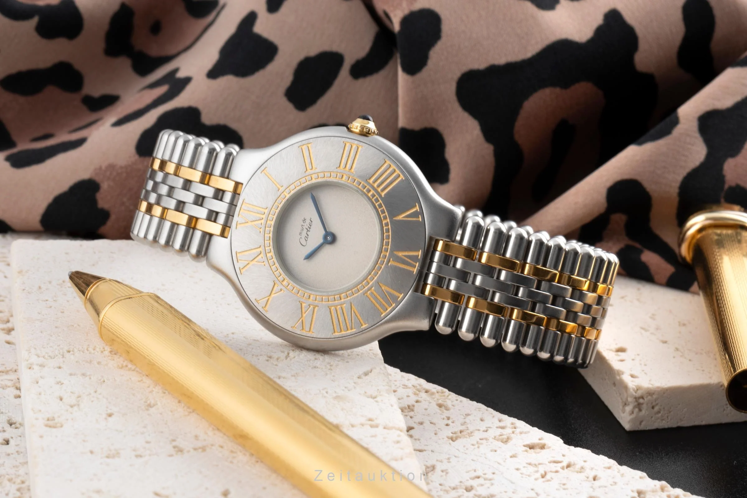 Cartier Must De Cartier 21 gilt / steel quartz women's watch 9010  [2503581] - Image 3