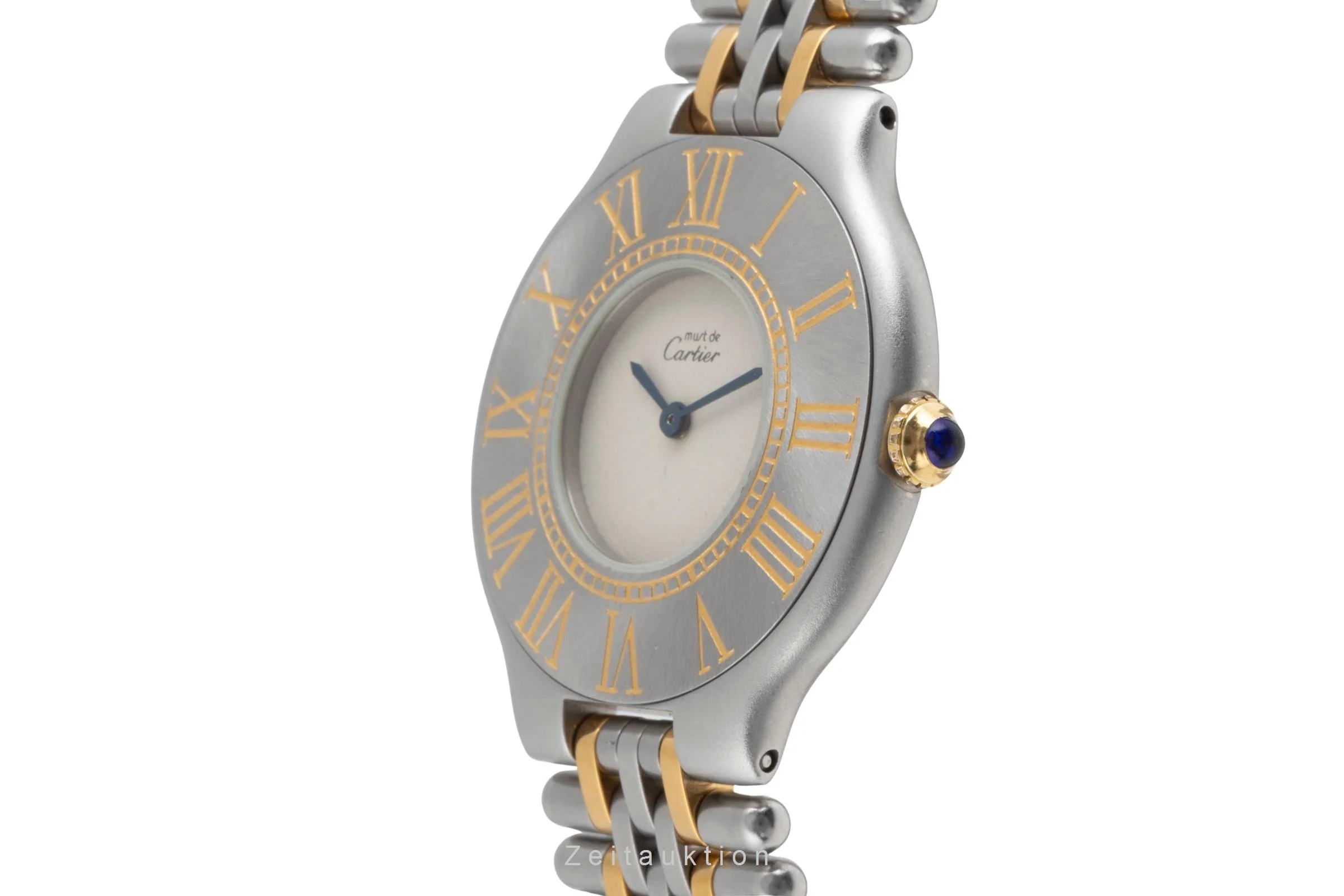 Cartier Must De Cartier 21 gilt / steel quartz women's watch 9010  [2503581] - Image 7