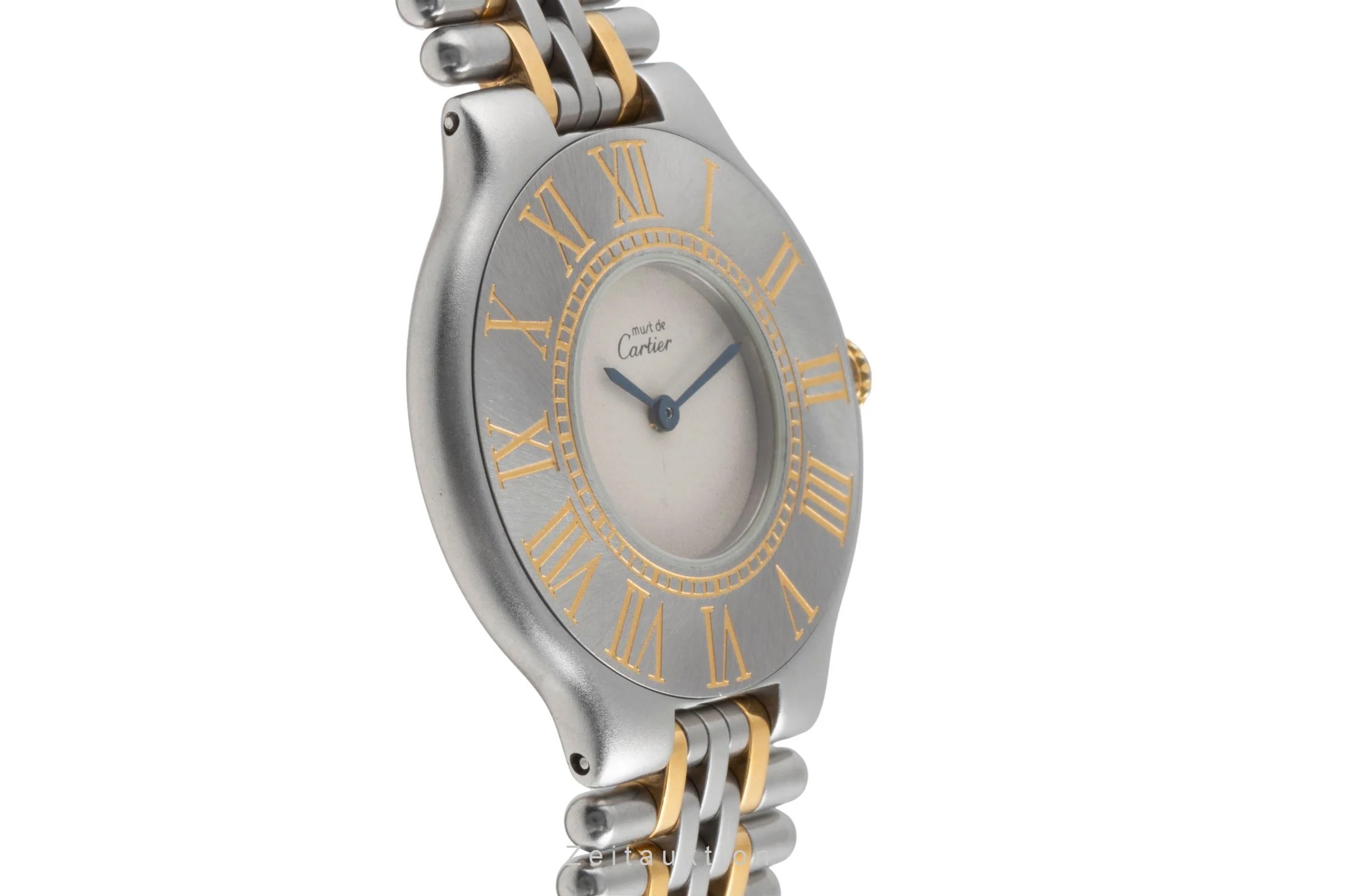 Cartier Must De Cartier 21 gilt / steel quartz women's watch 9010  [2503581] - Image 8