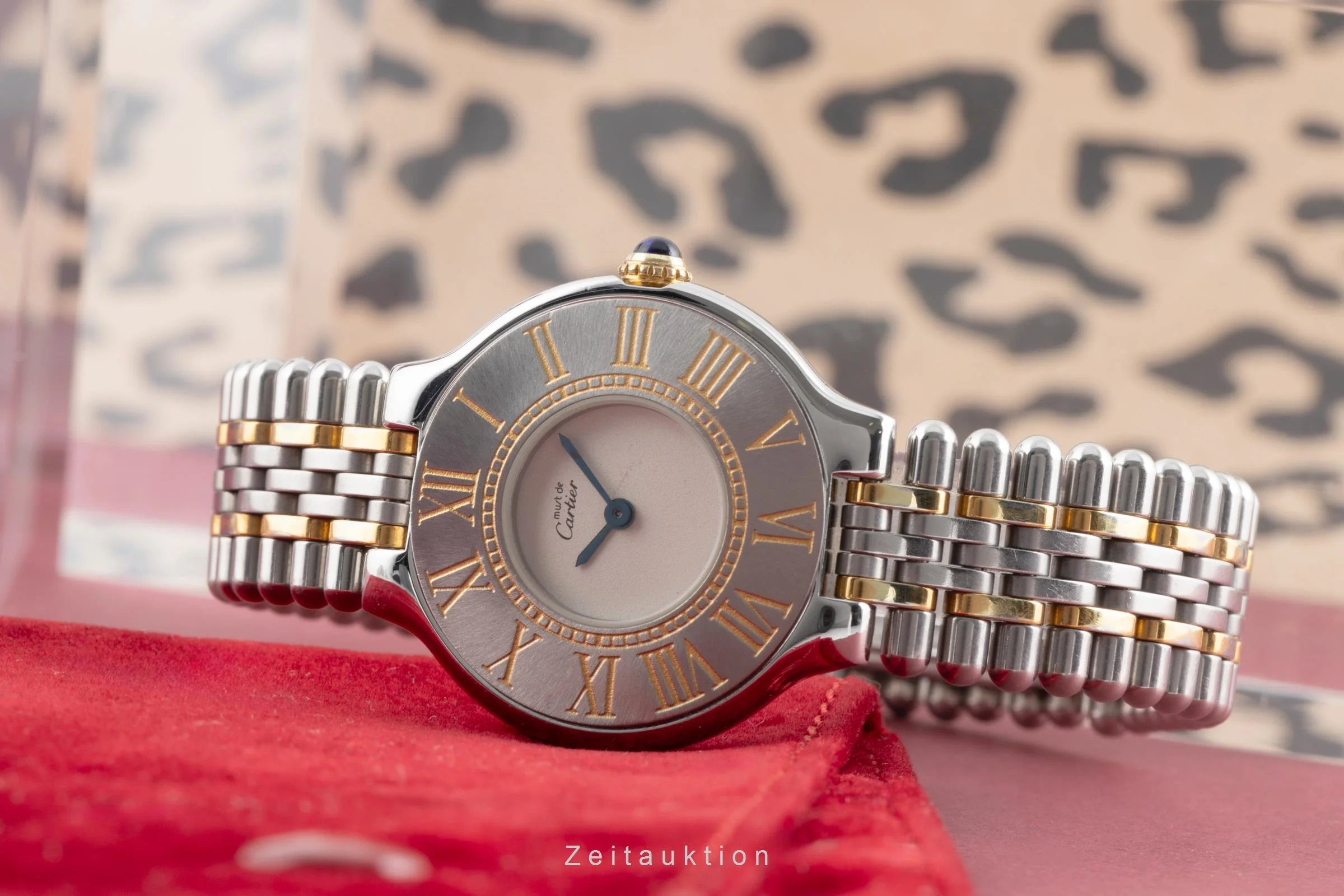 Cartier Must De Cartier 21 gilt / steel quartz women's watch 9011  [2503537] - Image 3