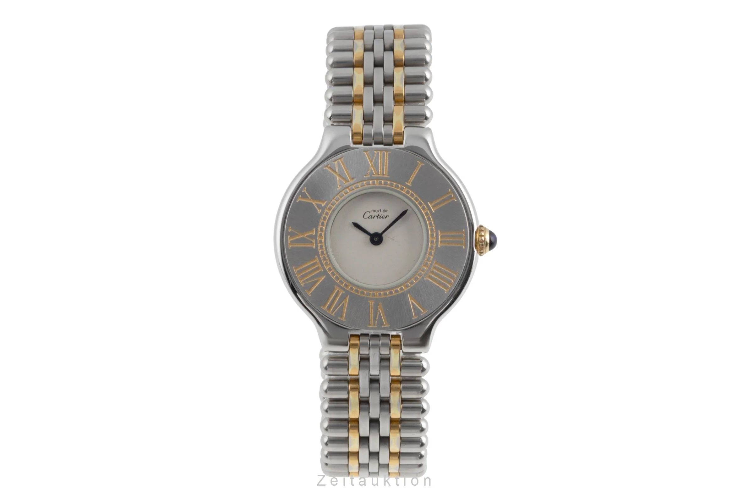 Cartier Must De Cartier 21 gilt / steel quartz women's watch 9011  [2503537] - Image 5