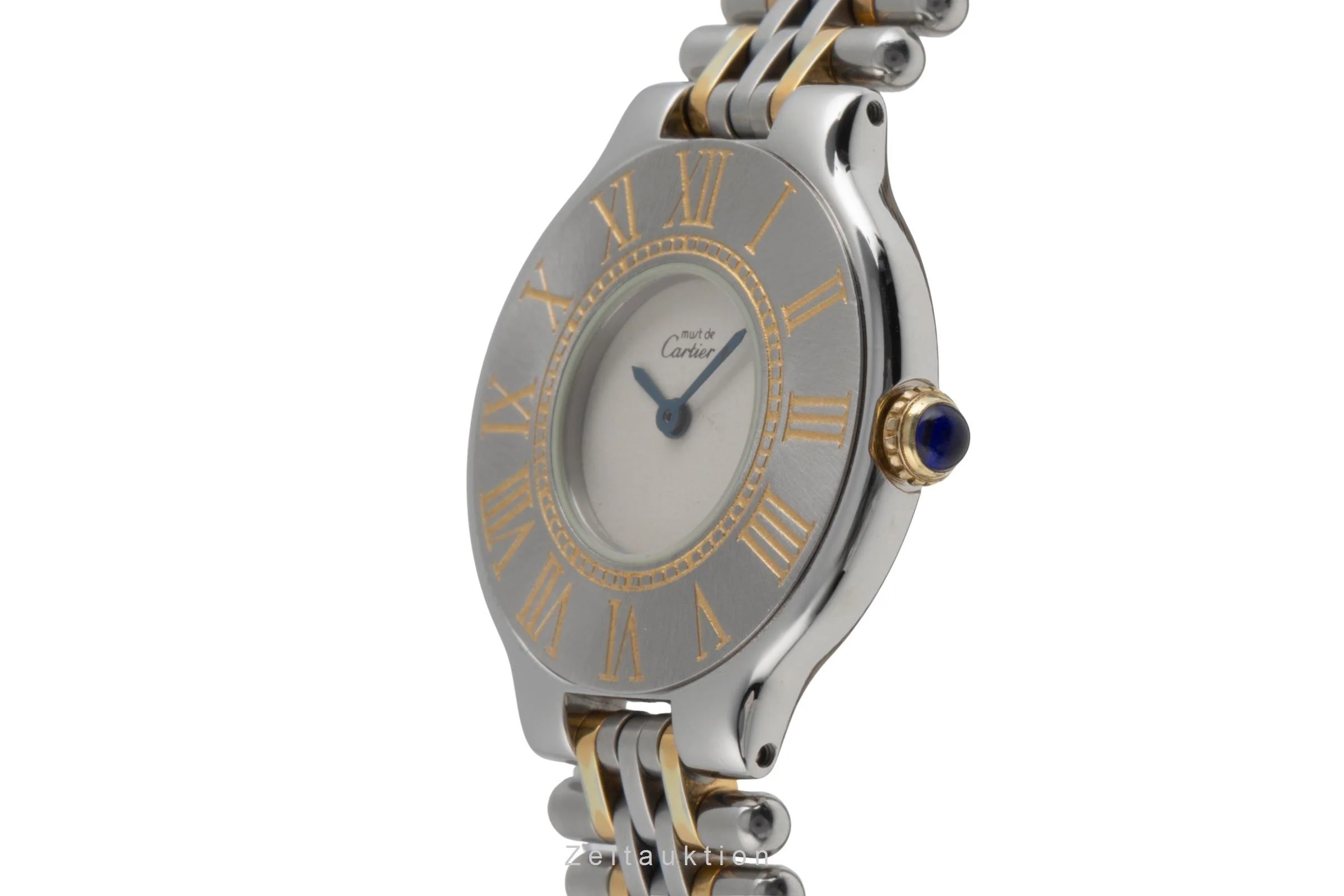 Cartier Must De Cartier 21 gilt / steel quartz women's watch 9011  [2503537] - Image 7