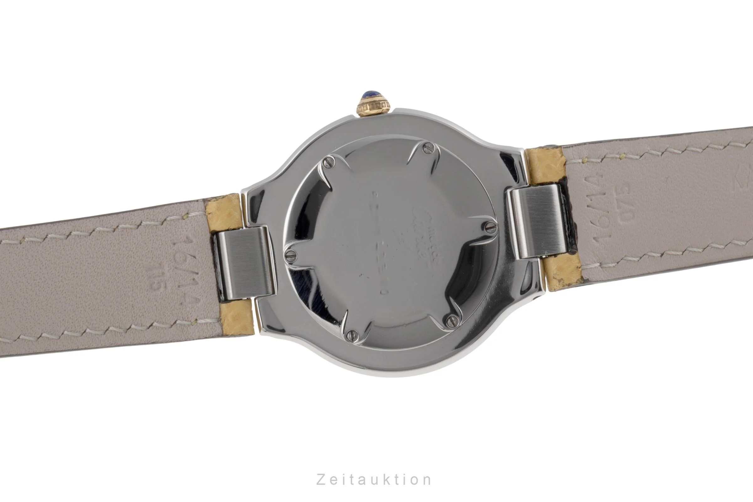 Cartier Must De Cartier 21 gilt / steel quartz women's watch W1000844  [2504786] - Image 11