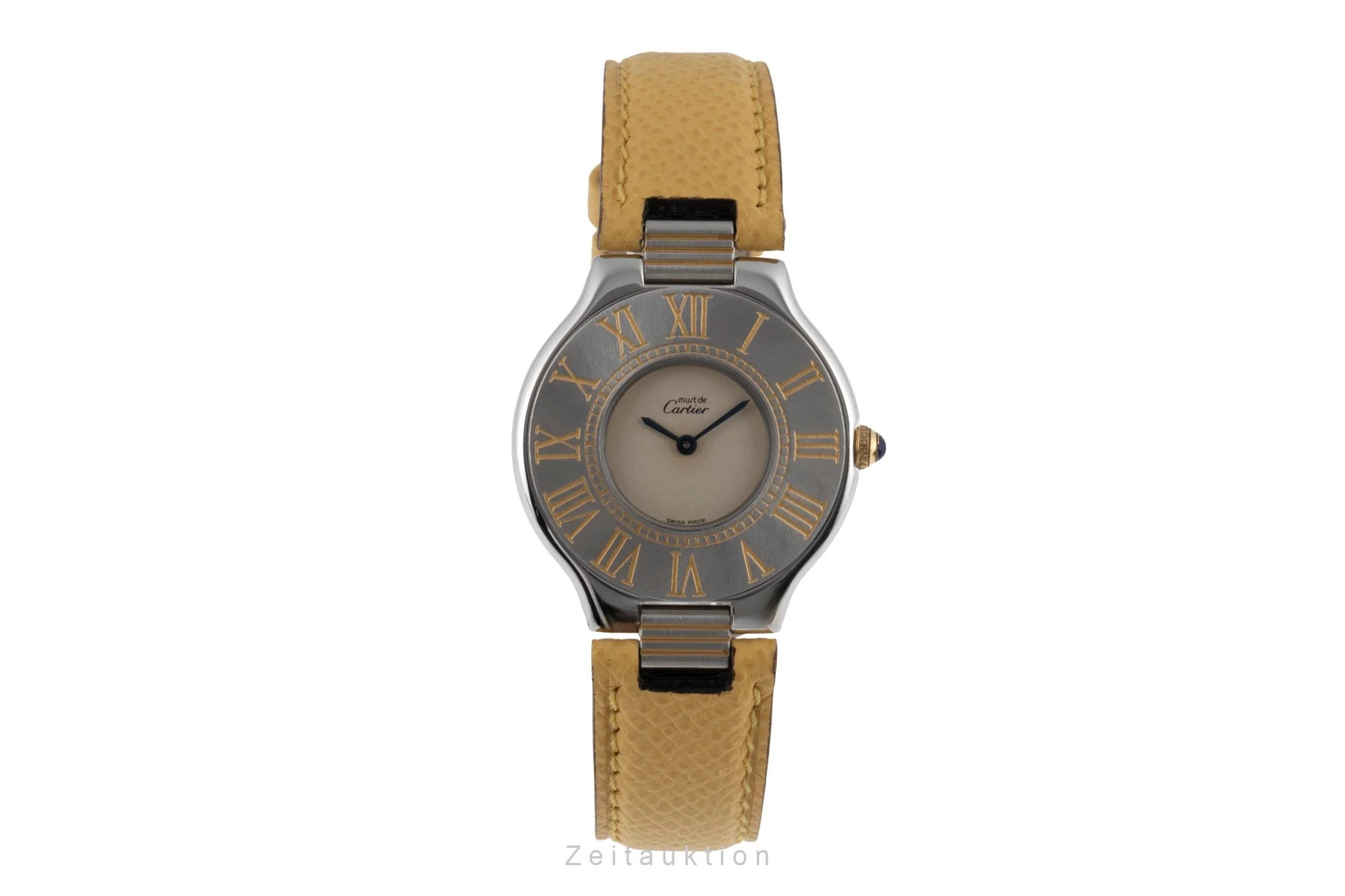 Cartier Must De Cartier 21 gilt / steel quartz women's watch W1000844  [2504786] - Image 5