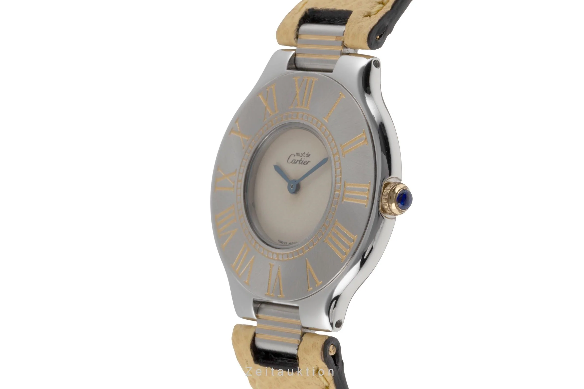 Cartier Must De Cartier 21 gilt / steel quartz women's watch W1000844  [2504786] - Image 7