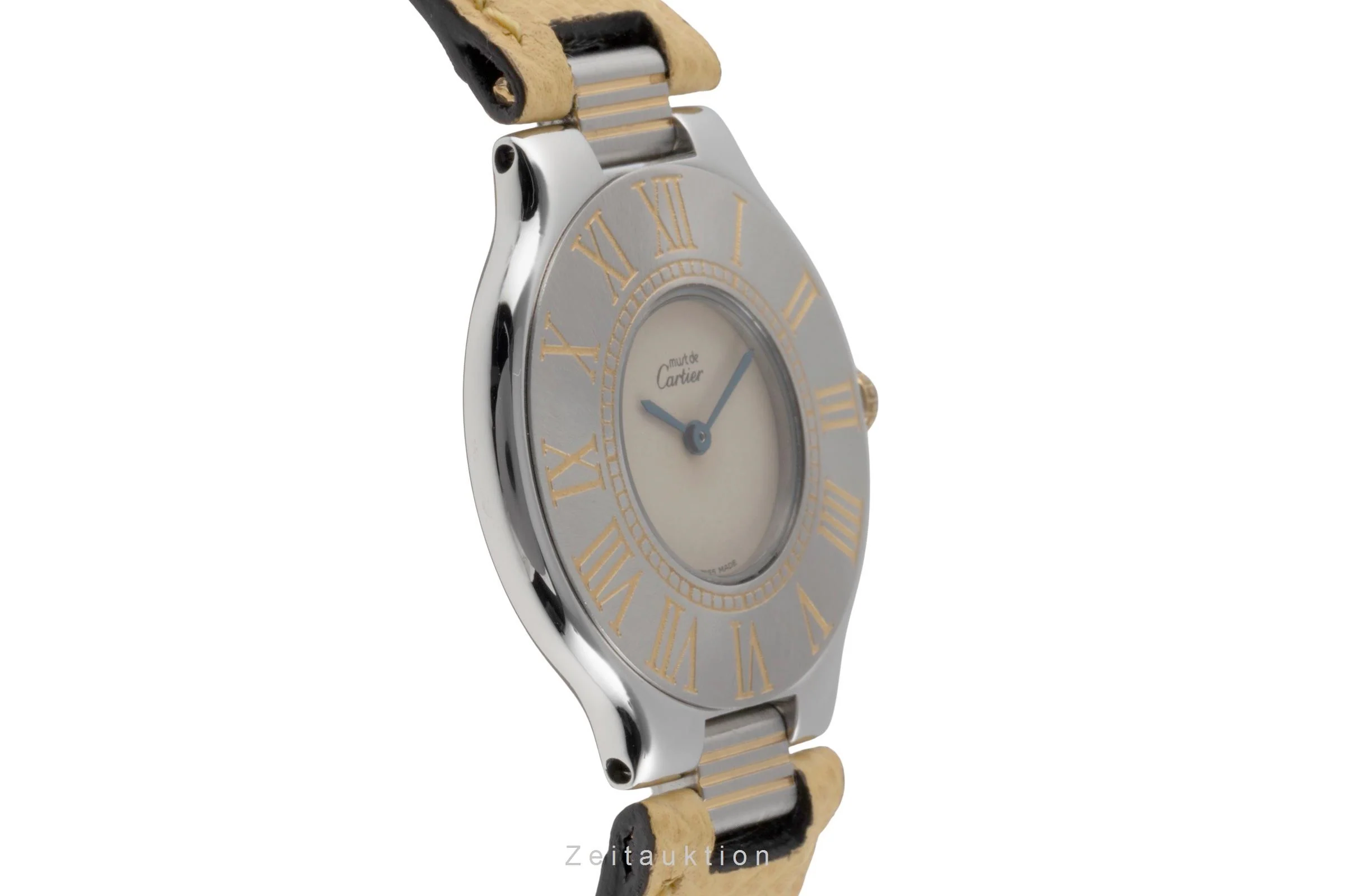 Cartier Must De Cartier 21 gilt / steel quartz women's watch W1000844  [2504786] - Image 8