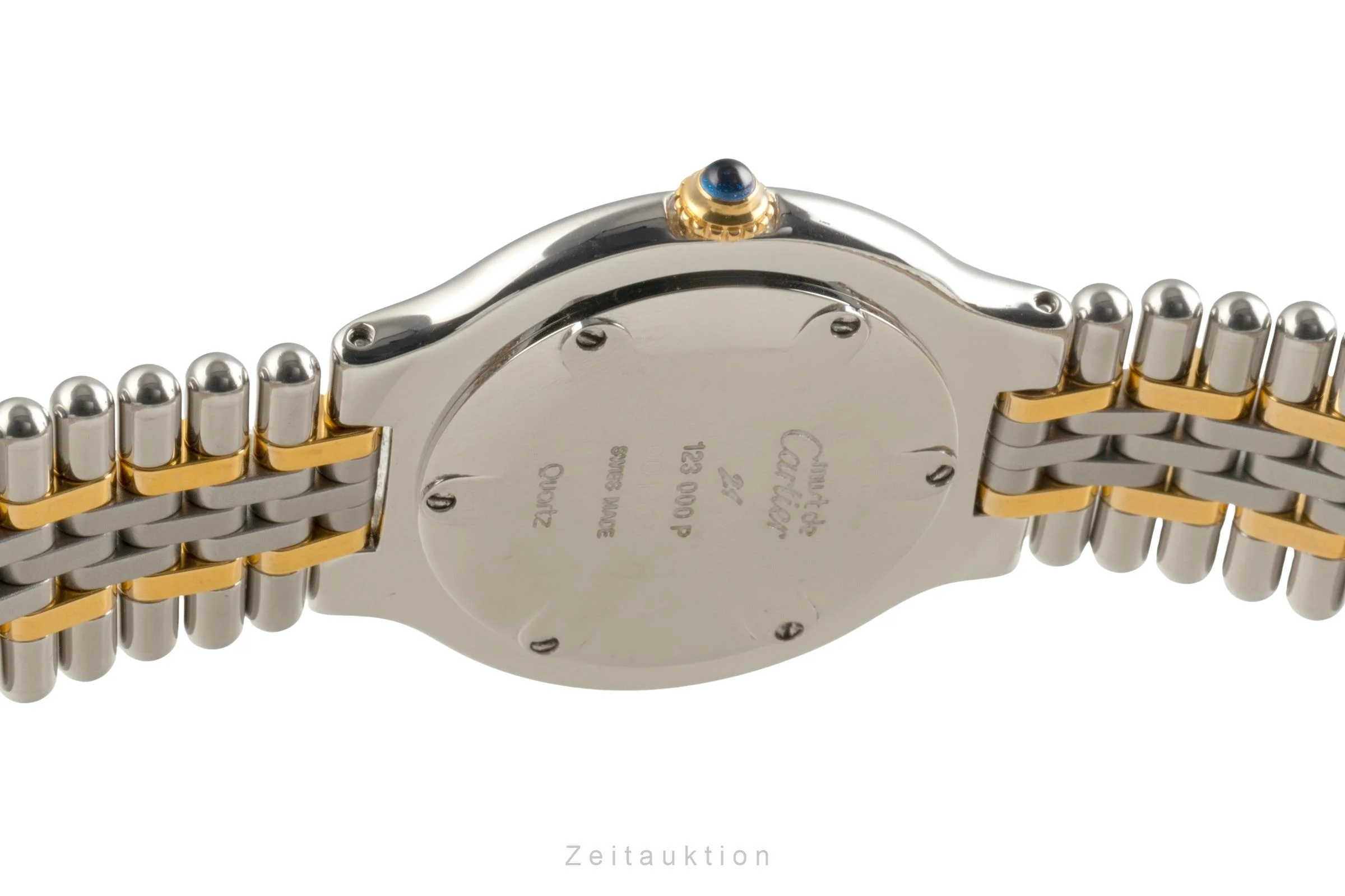 Cartier Must De Cartier 21 gilt / steel quartz women's watch W10050F4, 123000P  [2504880] - Image 13