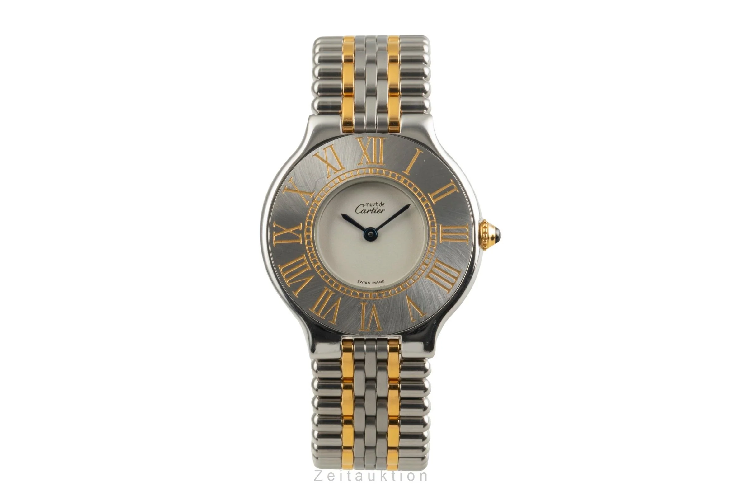 Cartier Must De Cartier 21 gilt / steel quartz women's watch W10050F4, 123000P  [2504880] - Image 5