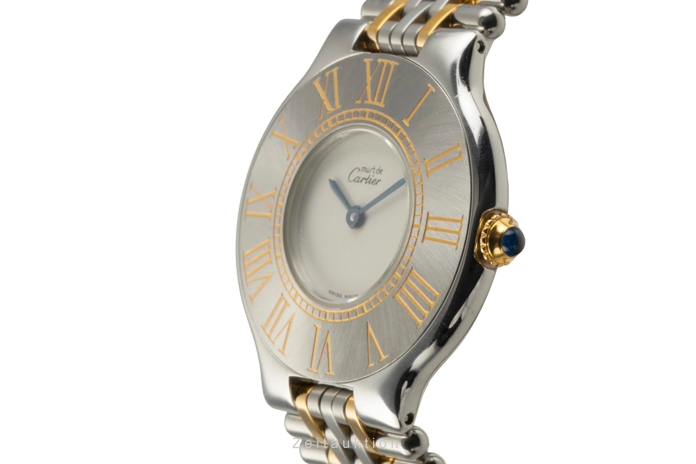 Cartier Must De Cartier 21 gilt / steel quartz women's watch W10050F4, 123000P  [2504880] - Image 7