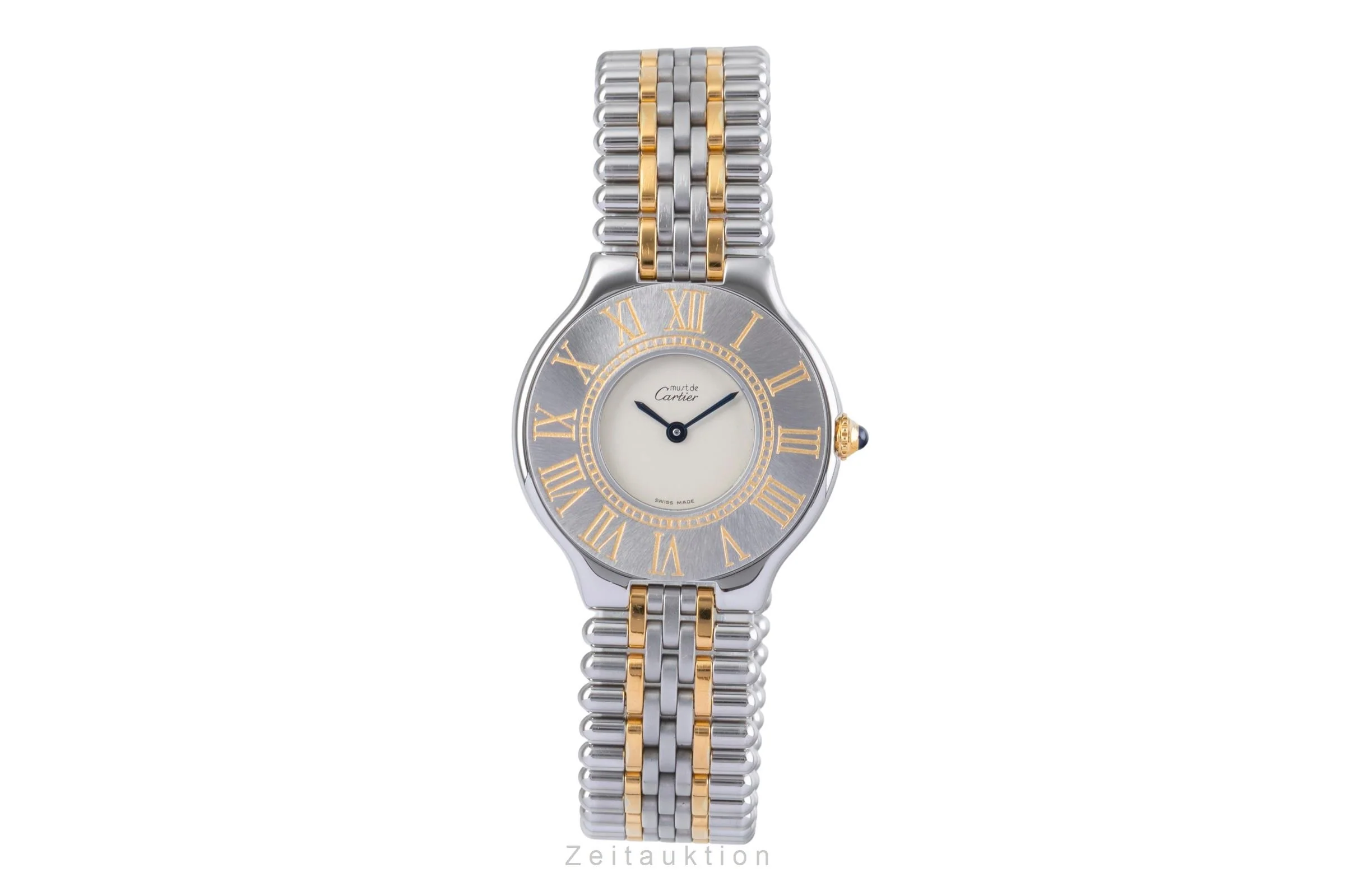 Cartier Must De Cartier 21 gilt / steel quartz women's watch W10050F4  [2505339] - Image 5