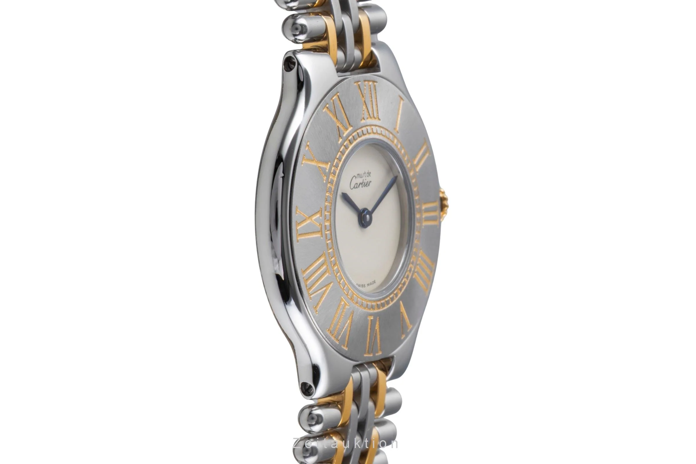 Cartier Must De Cartier 21 gilt / steel quartz women's watch W10050F4  [2505339] - Image 8