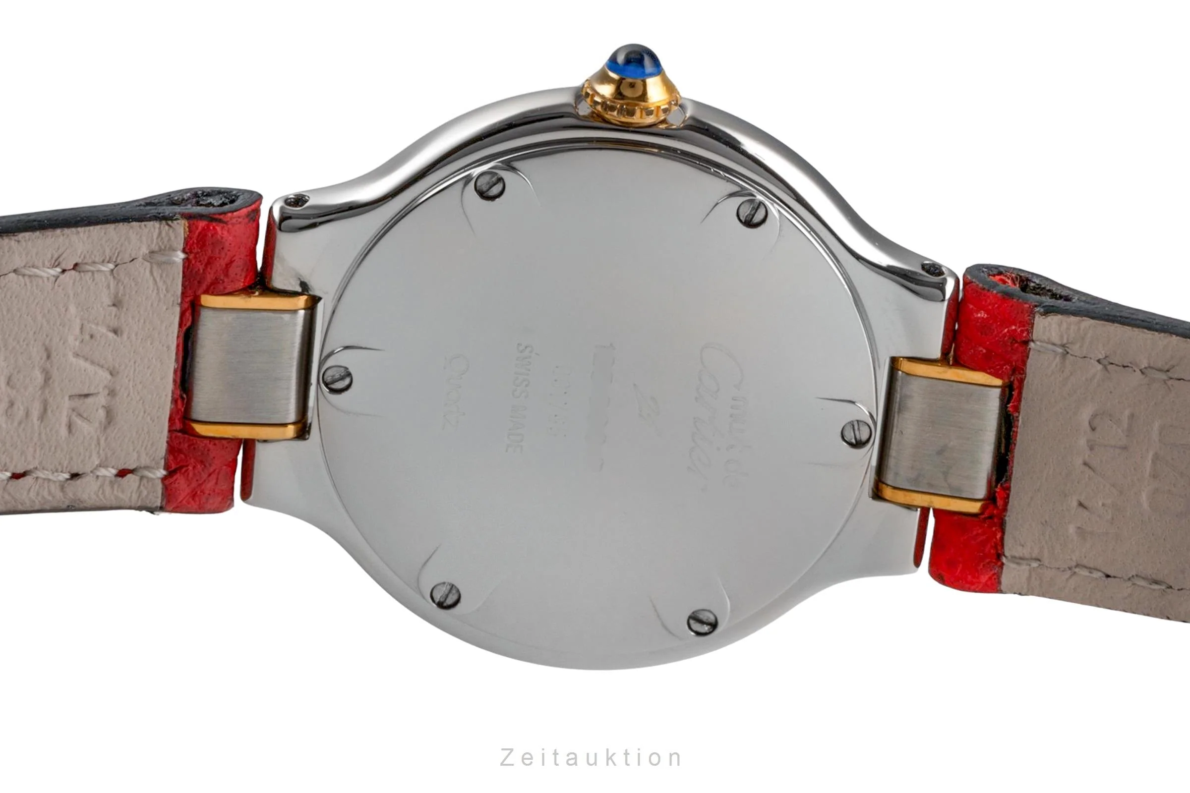Cartier Must De Cartier 21 gilt / steel quartz women's watch W1005121  [2503575] - Image 12