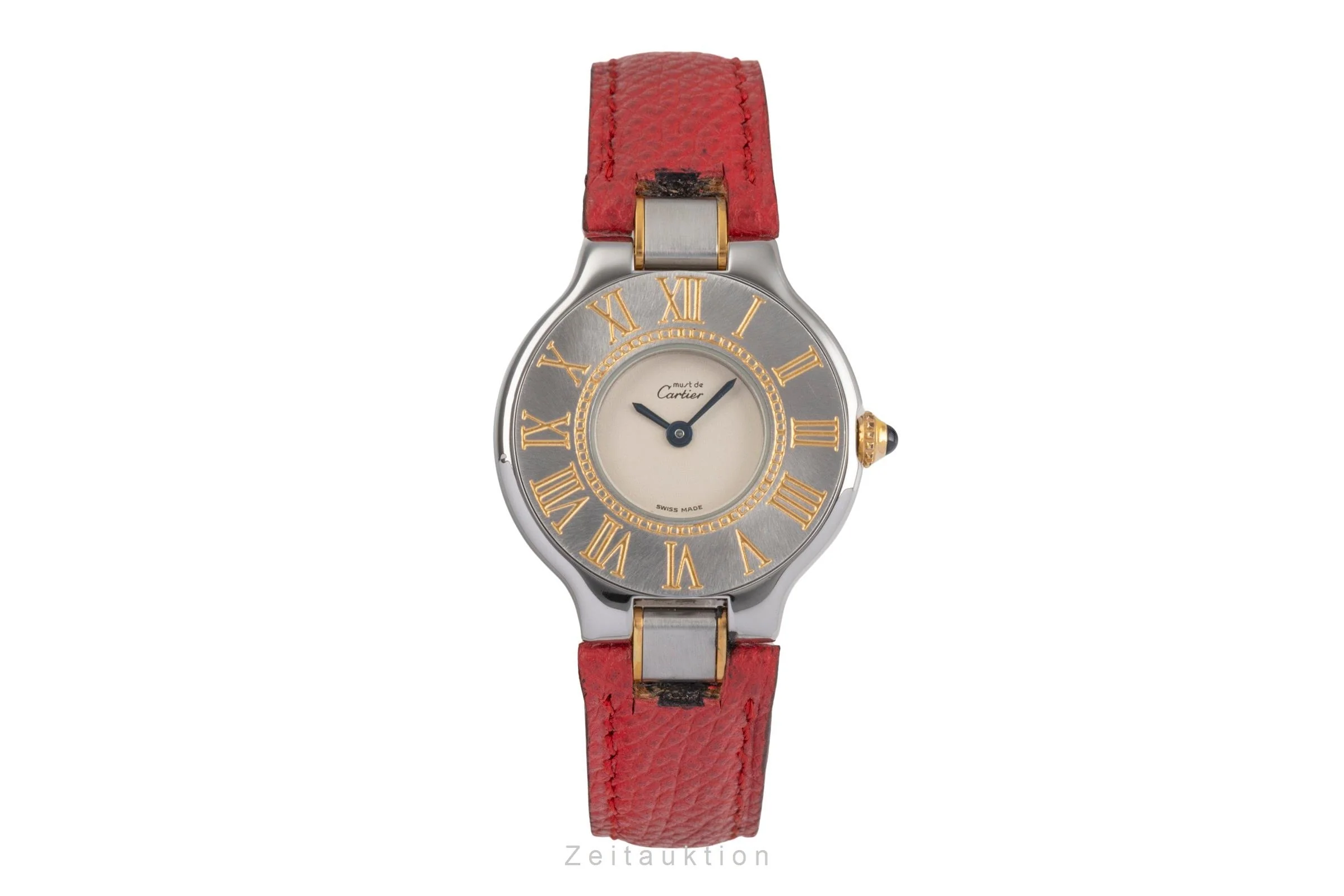 Cartier Must De Cartier 21 gilt / steel quartz women's watch W1005121  [2503575] - Image 5