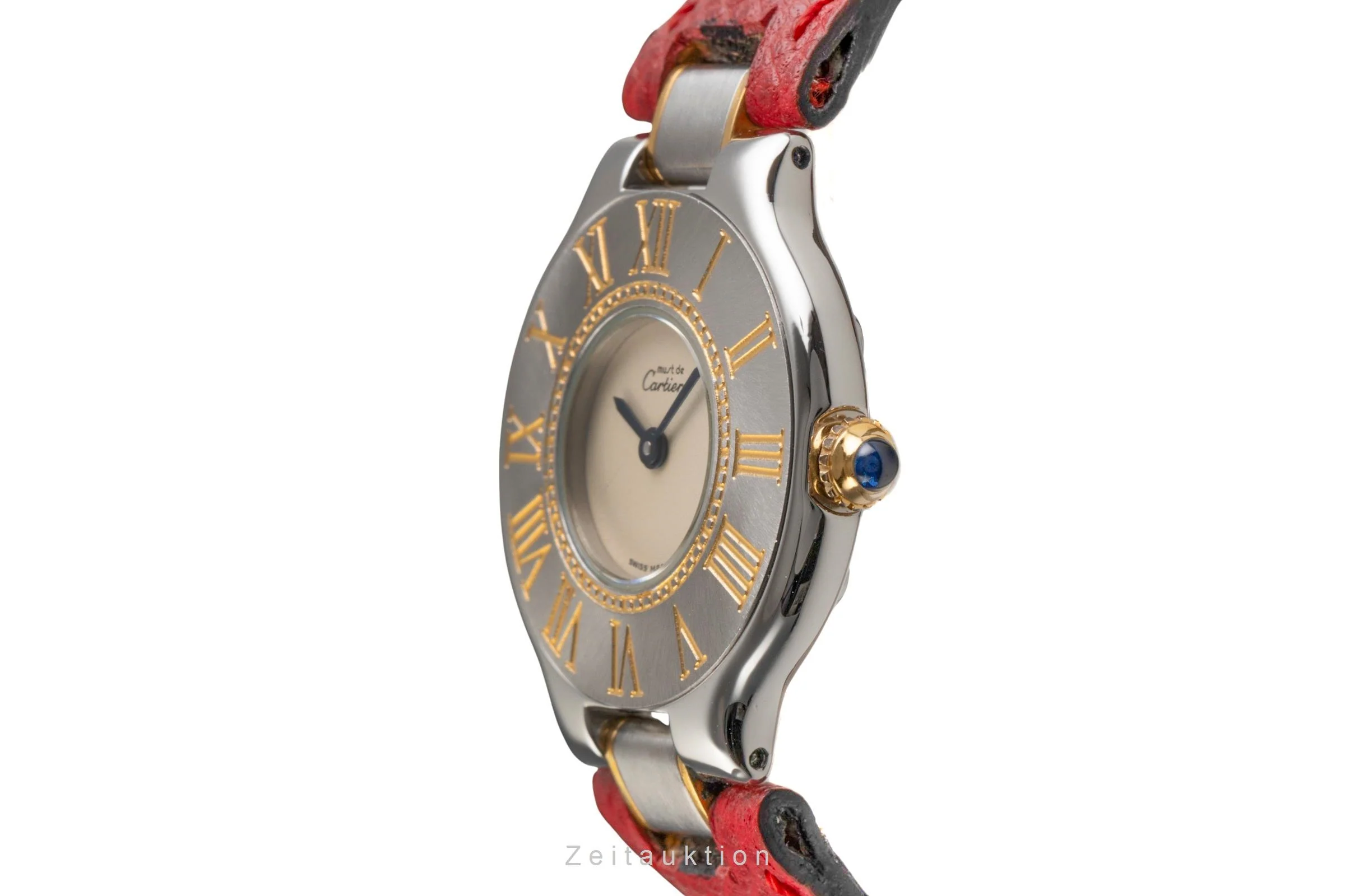 Cartier Must De Cartier 21 gilt / steel quartz women's watch W1005121  [2503575] - Image 7