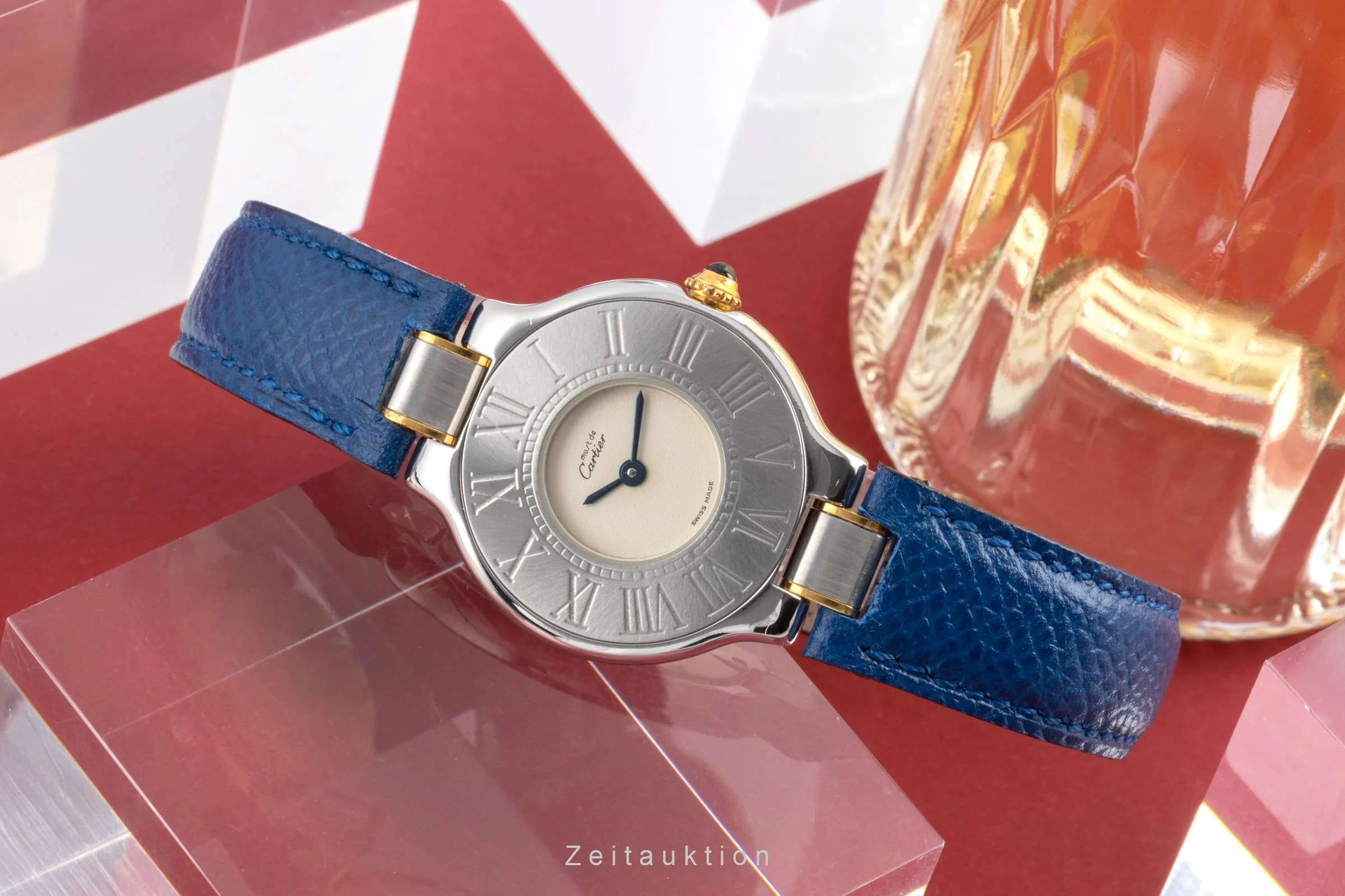 Cartier Must De Cartier 21 gilt / steel quartz women's watch W10051F4  [2504757] - Image 3