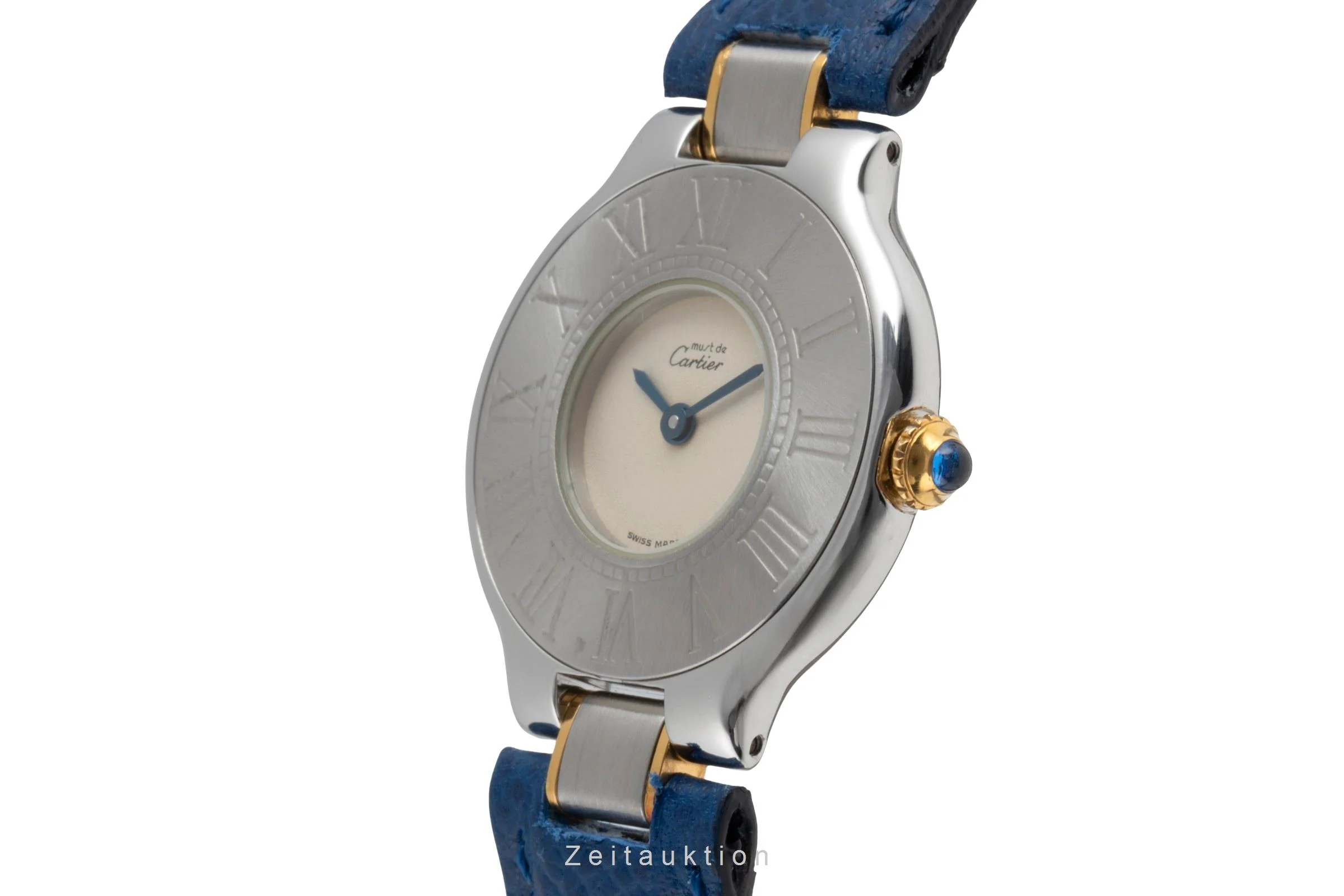 Cartier Must De Cartier 21 gilt / steel quartz women's watch W10051F4  [2504757] - Image 7