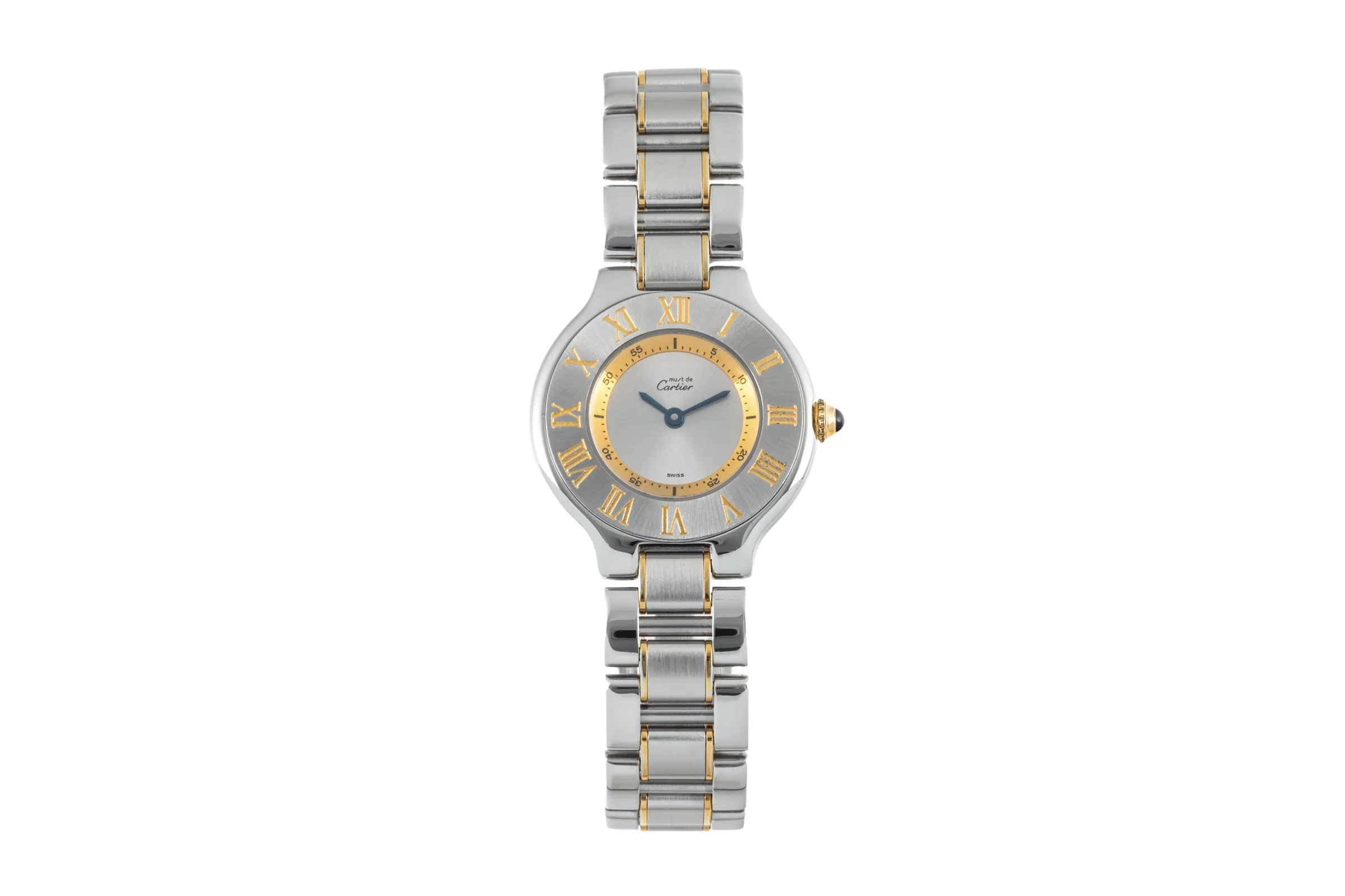 Cartier Must De Cartier 21 gilt / steel quartz women's watch W10073R6, 1340  [2400835] - Image 4