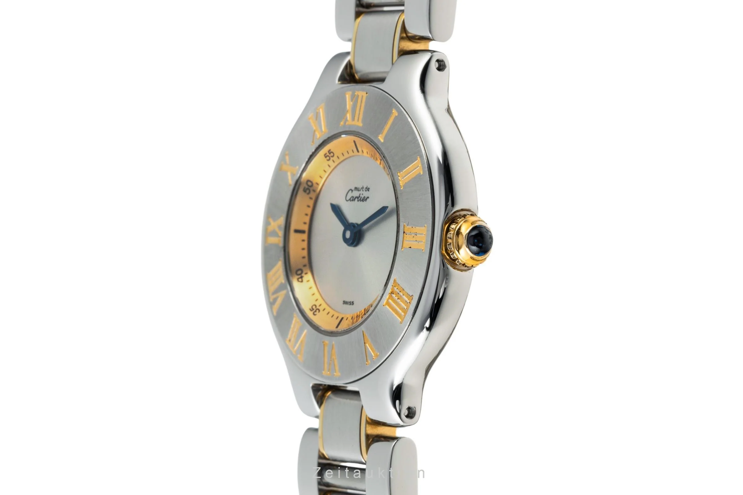 Cartier Must De Cartier 21 gilt / steel quartz women's watch W10073R6, 1340  [2400835] - Image 6
