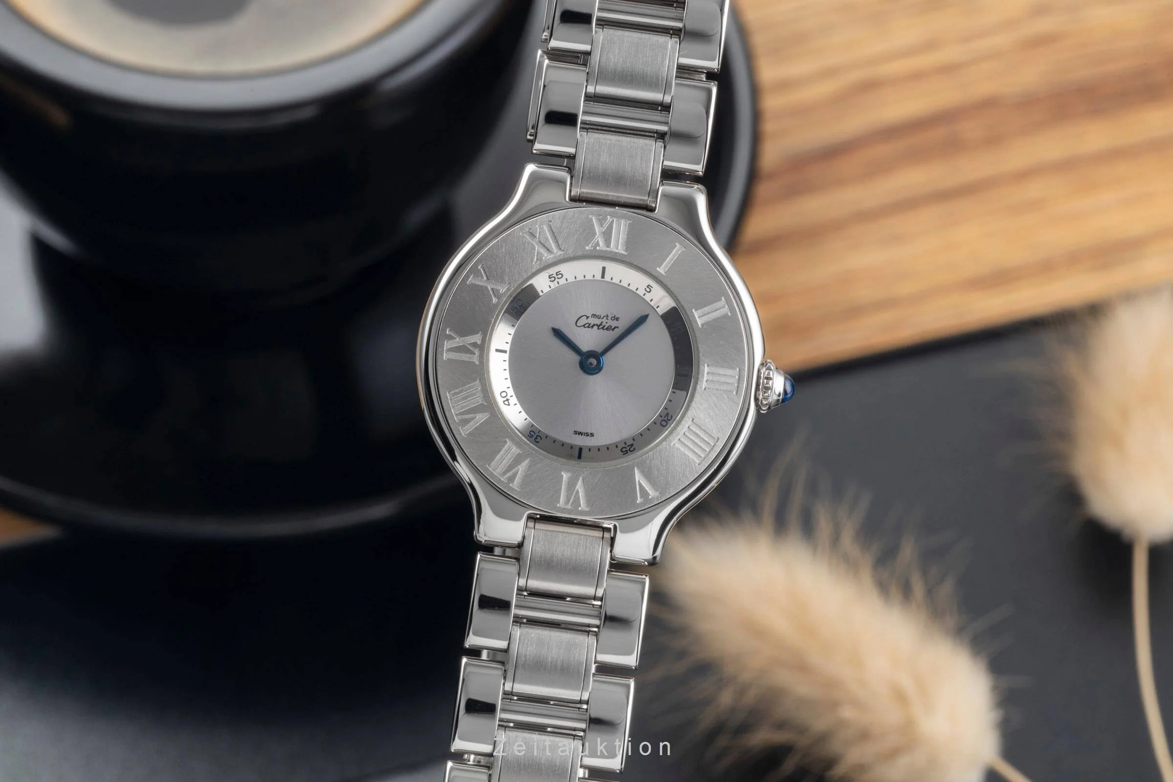Cartier Must De Cartier 21 steel quartz women's watch W10109T2  [2501209] - Image 2