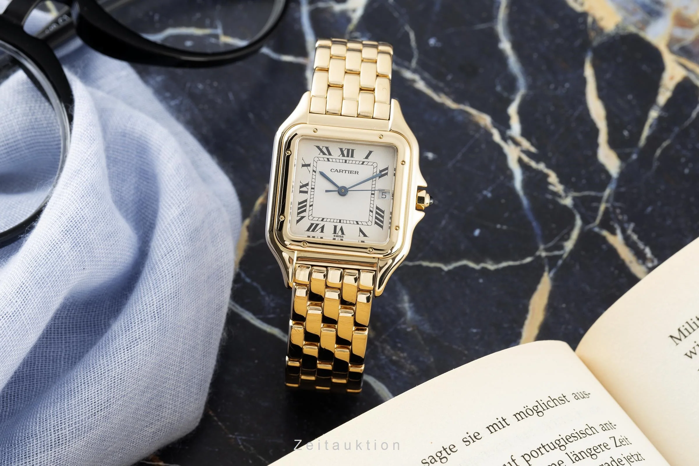 Cartier Panthere 18 ct gold quartz unisex 88396 LP: 24300EUR  [2105019] - Image 3