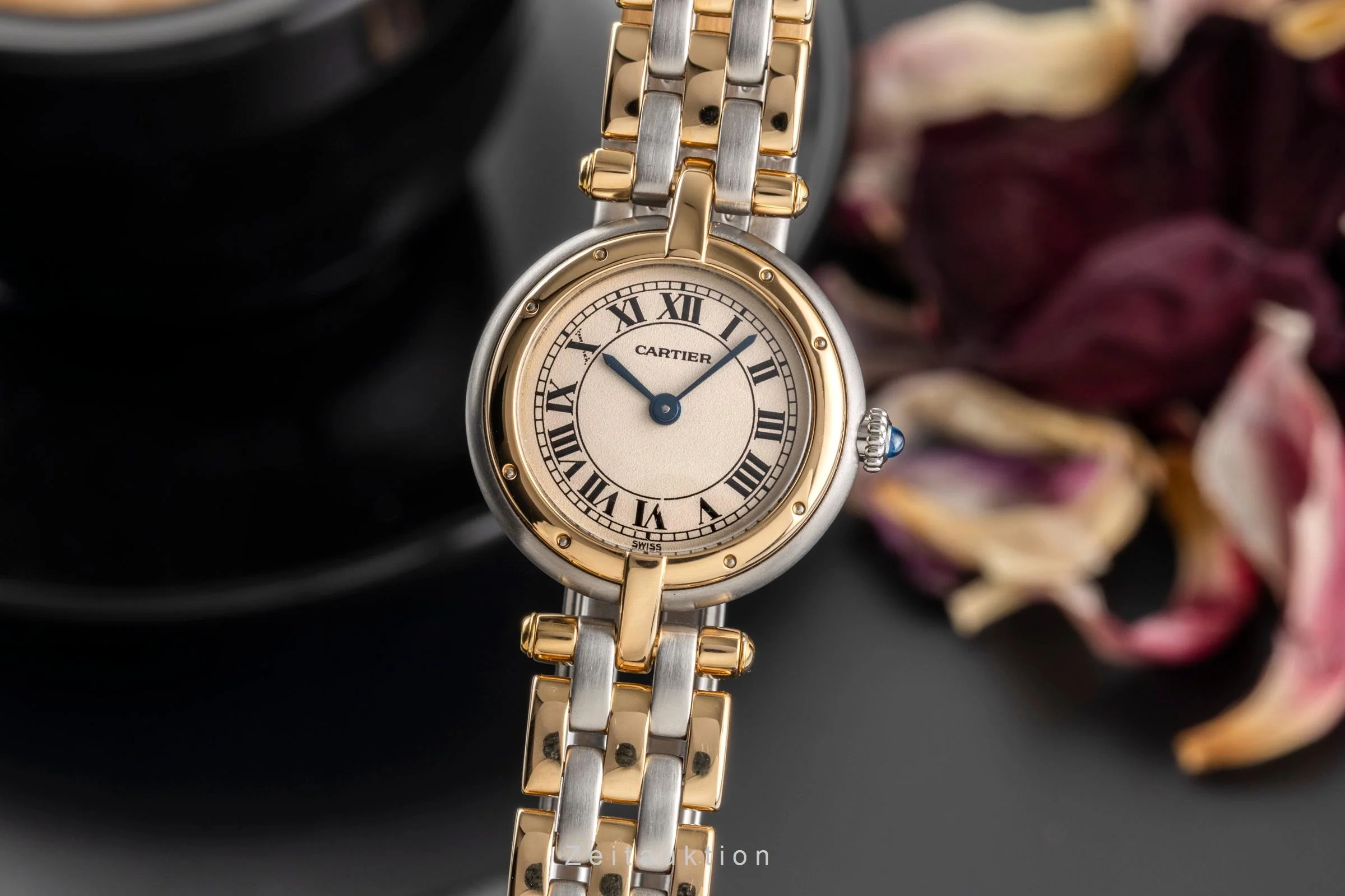 Cartier Panthere steel / gold quartz  166920  [2502923] - Image 2