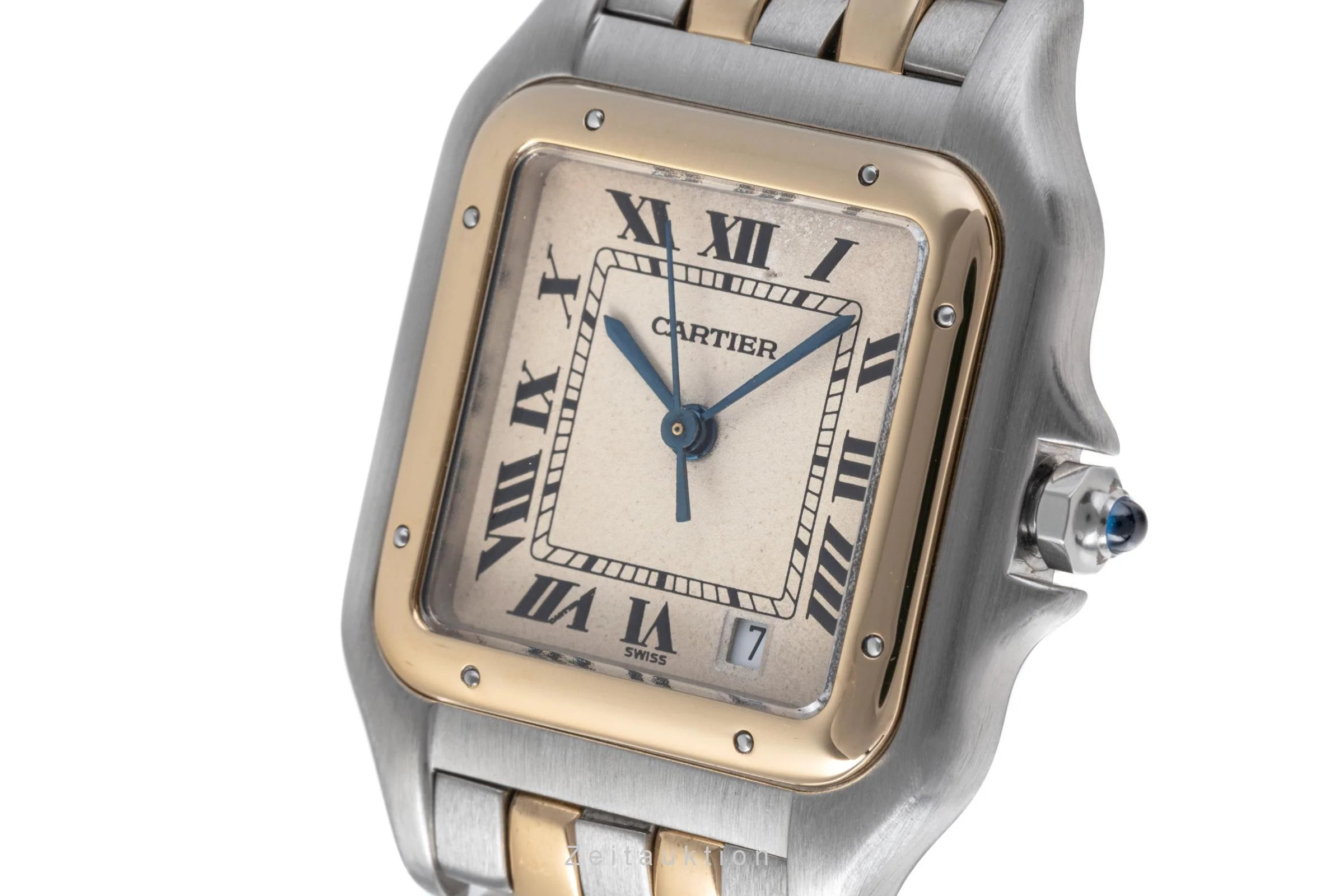 Cartier Panthere steel / gold quartz men's watch 183949 LP: 9200EUR  [2206164] - Image 10