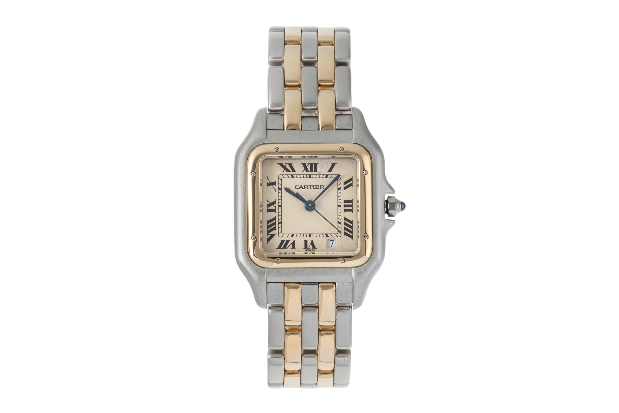 Cartier Panthere steel / gold quartz men's watch 183949 LP: 9200EUR  [2206164] - Image 4