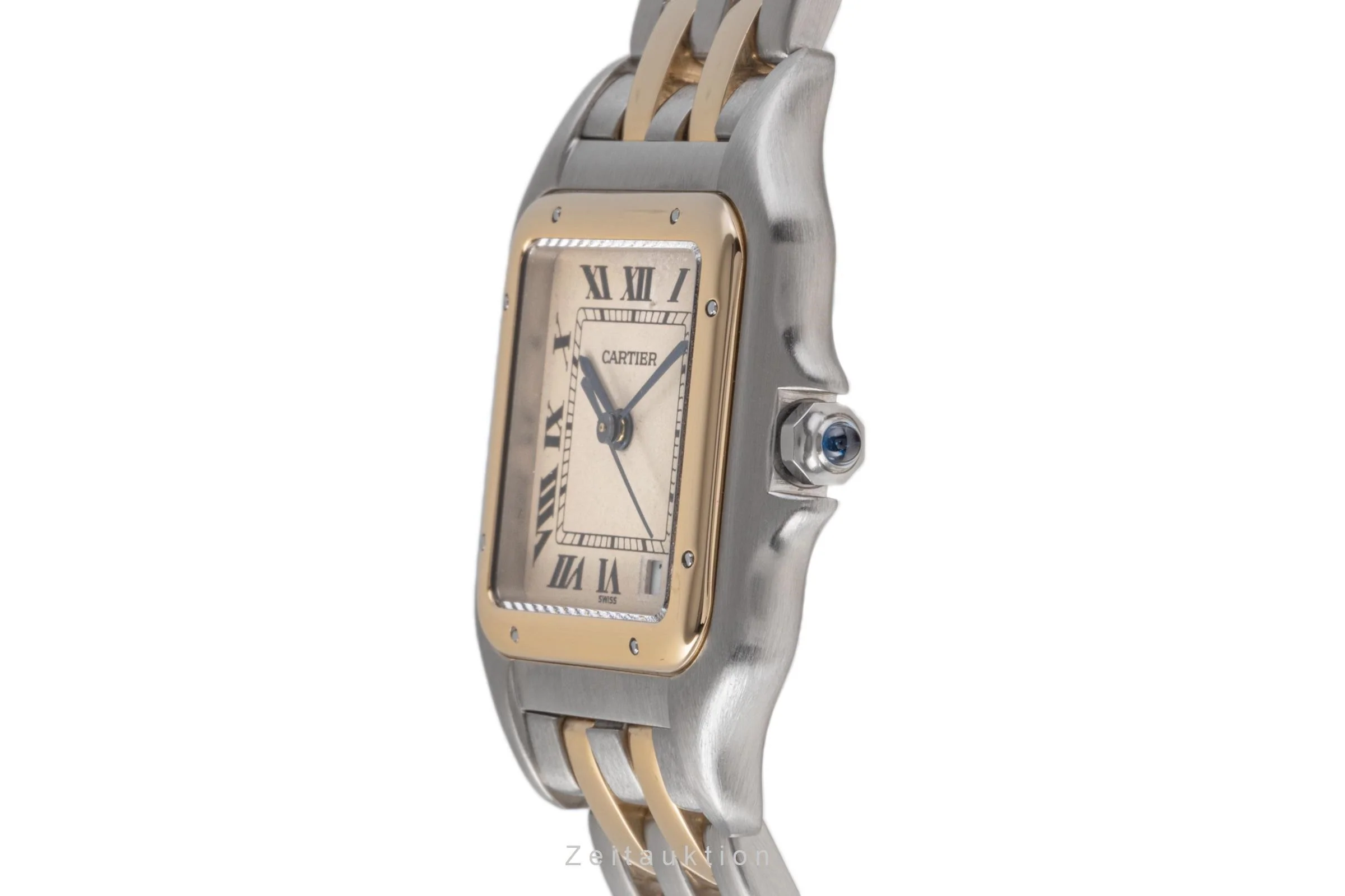 Cartier Panthere steel / gold quartz men's watch 183949 LP: 9200EUR  [2206164] - Image 6