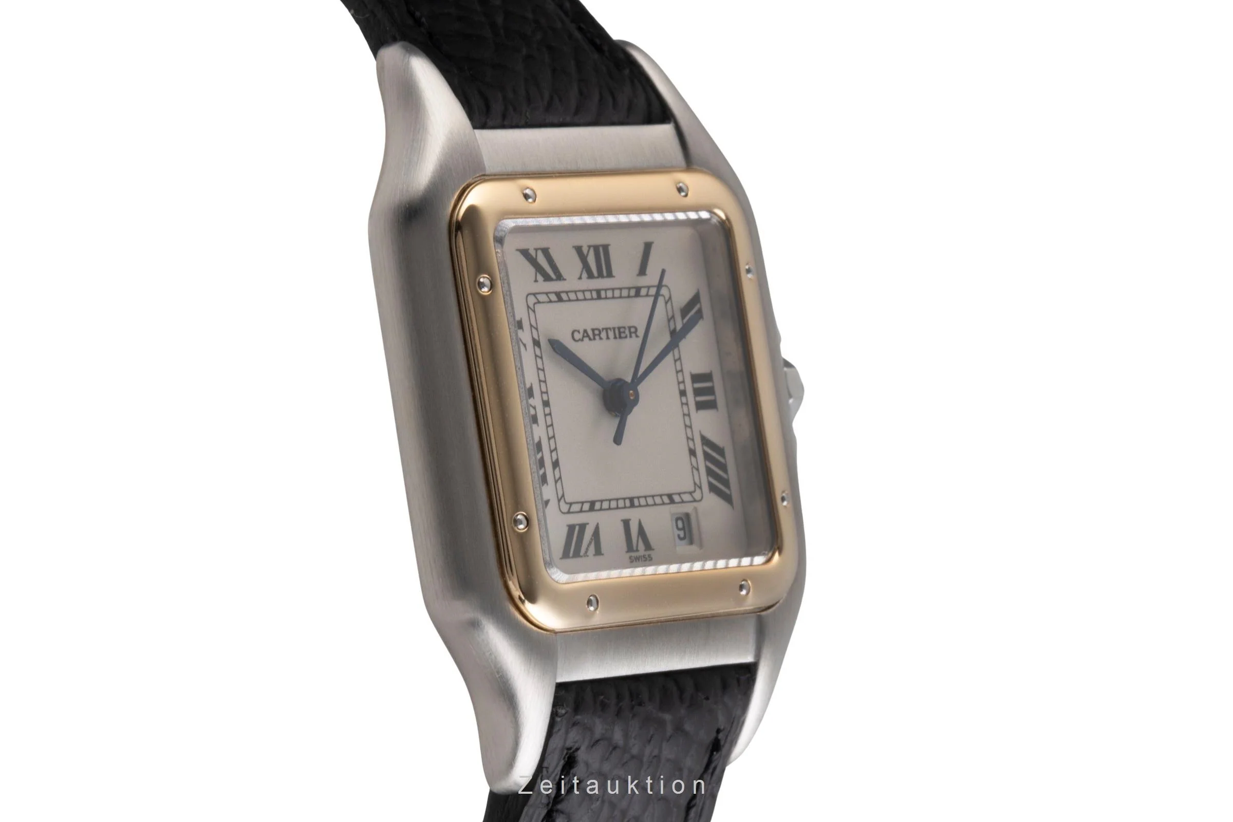 Cartier Panthere steel / gold quartz men's watch GGC98000  [2505090] - Image 8