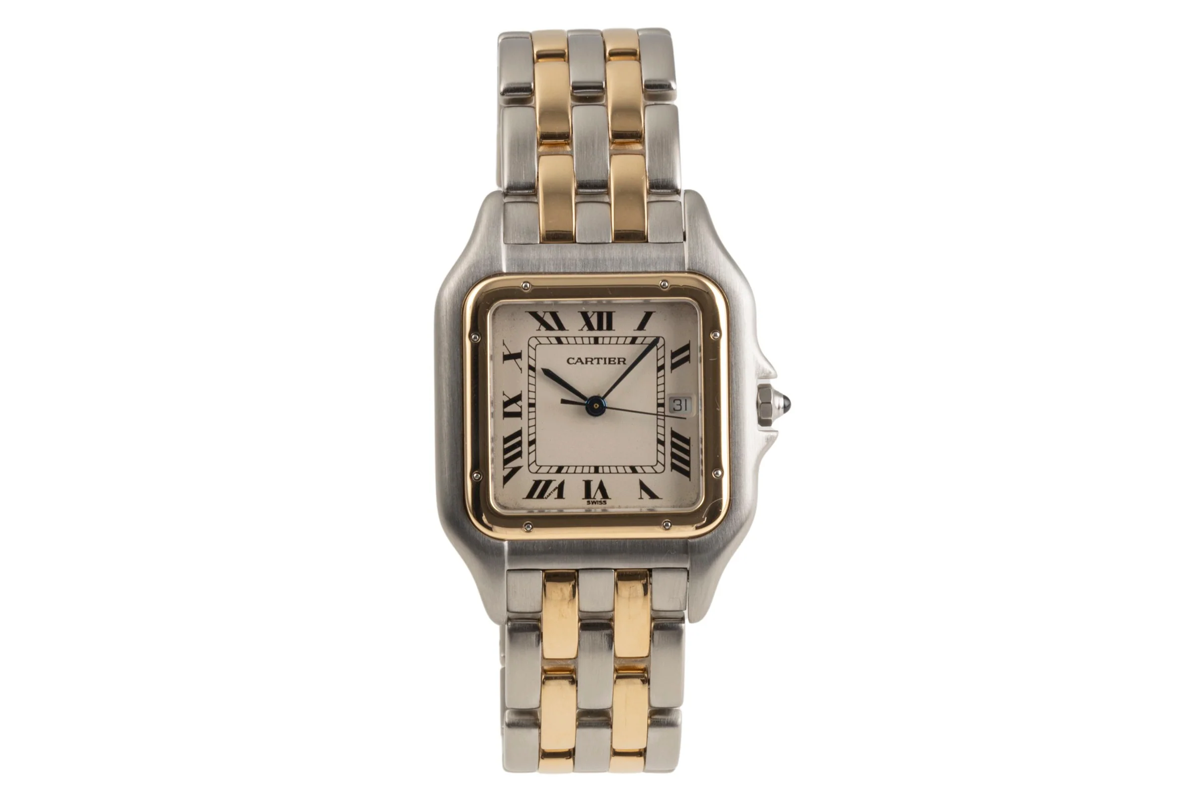 Cartier Panthere steel / gold quartz unisex 83957 LP: 9800EUR  [2400114] - Image 4