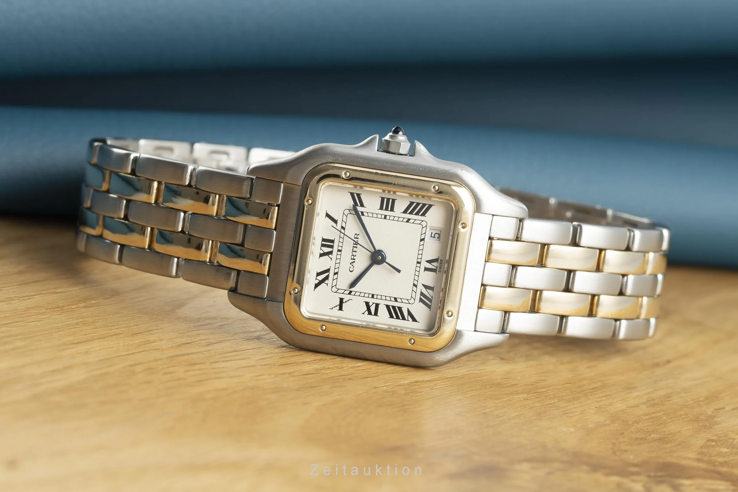 Cartier Panthere steel / gold quartz women's watch 1100 LP: 8550EUR  [2109849] - Image 2