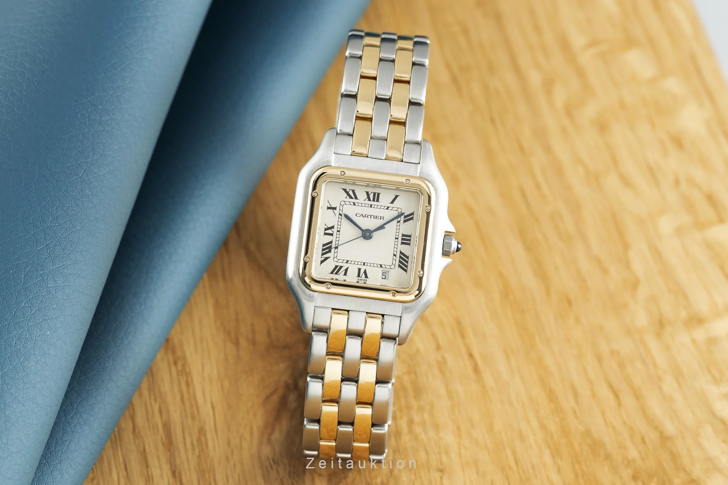Cartier Panthere steel / gold quartz women's watch 1100 LP: 8550EUR  [2109849] - Image 3
