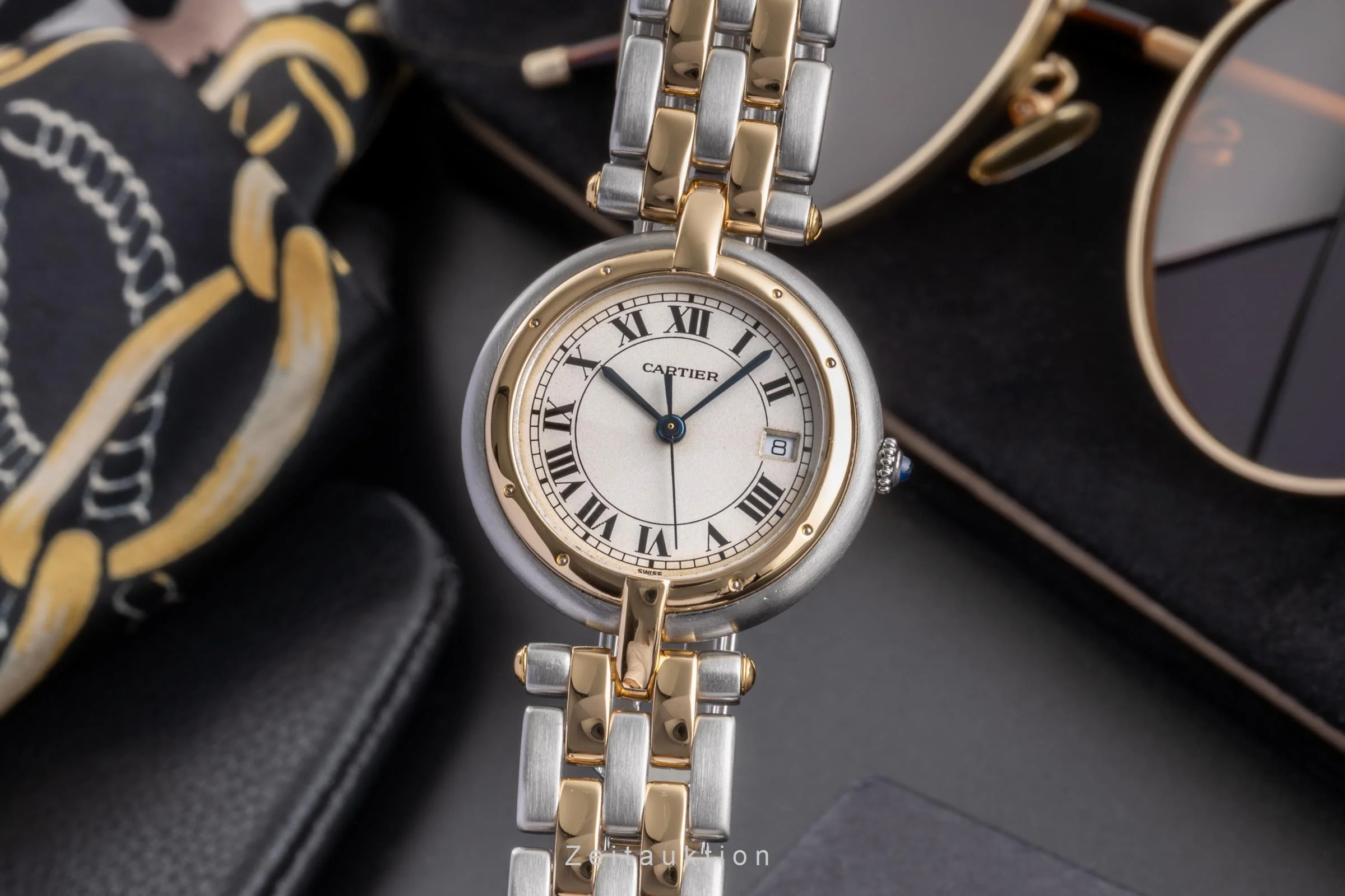 Cartier Panthere steel / gold quartz women's watch 183964  [2405773] - Image 2