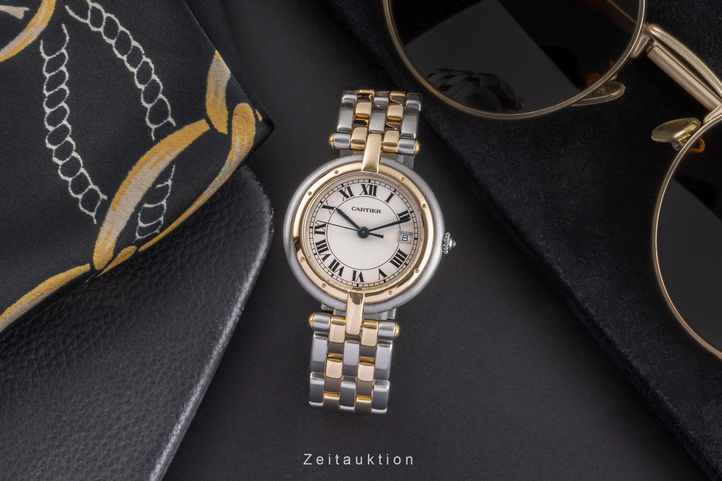 Cartier Panthere steel / gold quartz women's watch 183964  [2405773] - Image 4