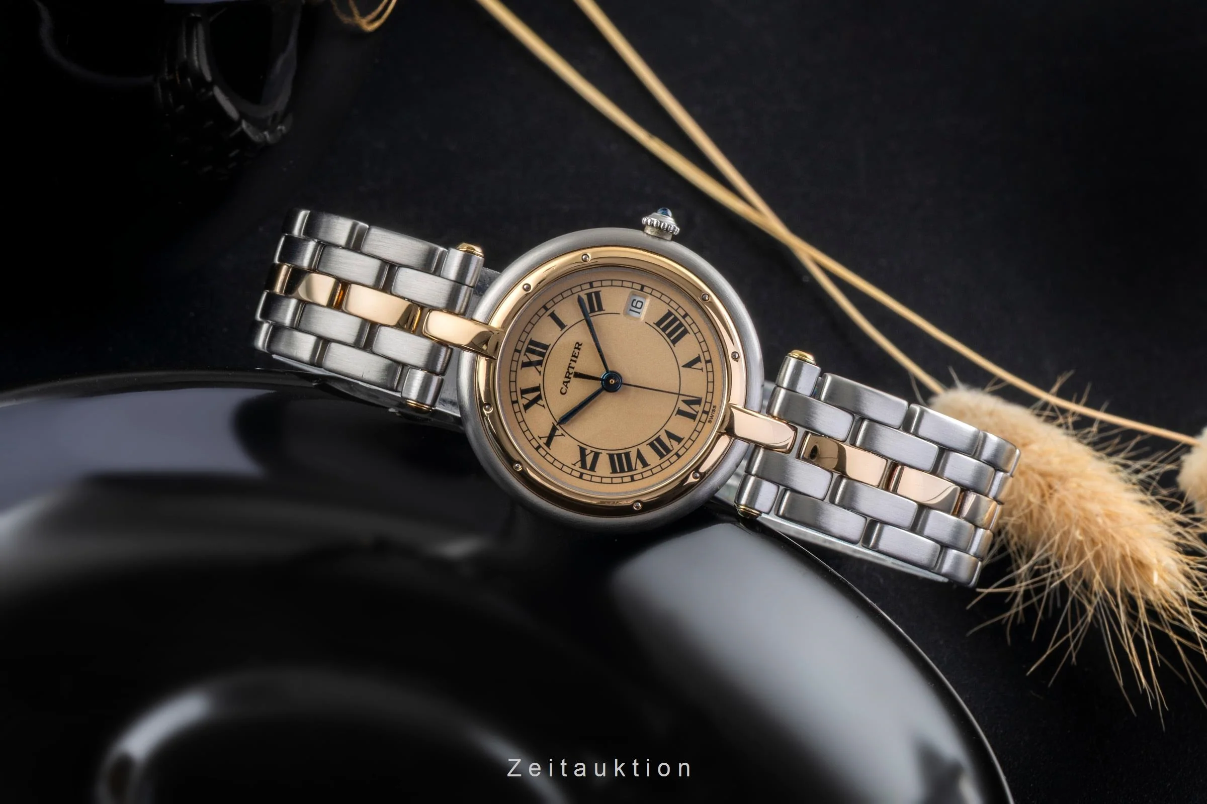 Cartier Panthere steel / gold quartz women's watch 183964  [2600266] - Image 3