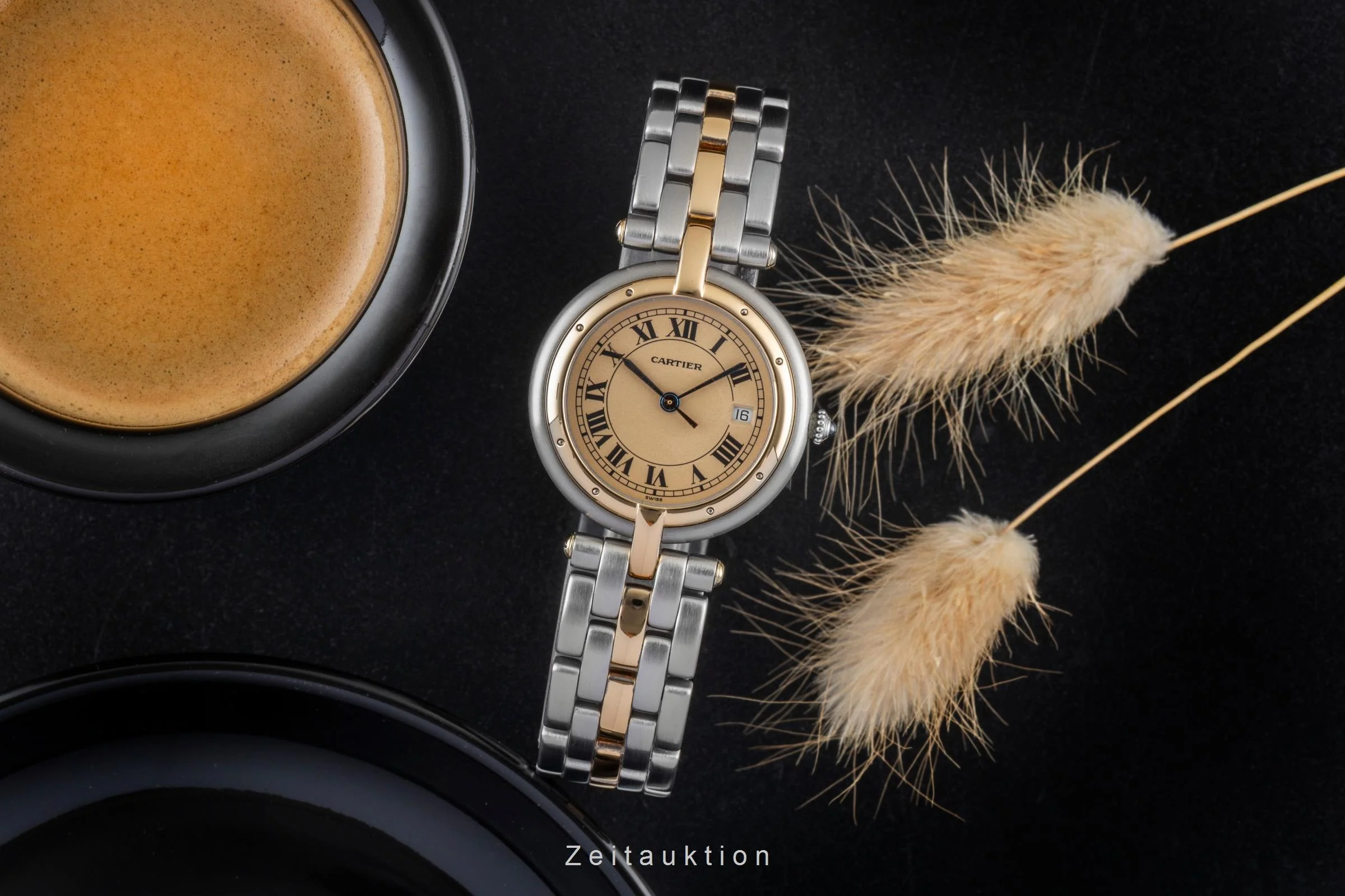 Cartier Panthere steel / gold quartz women's watch 183964  [2600266] - Image 4