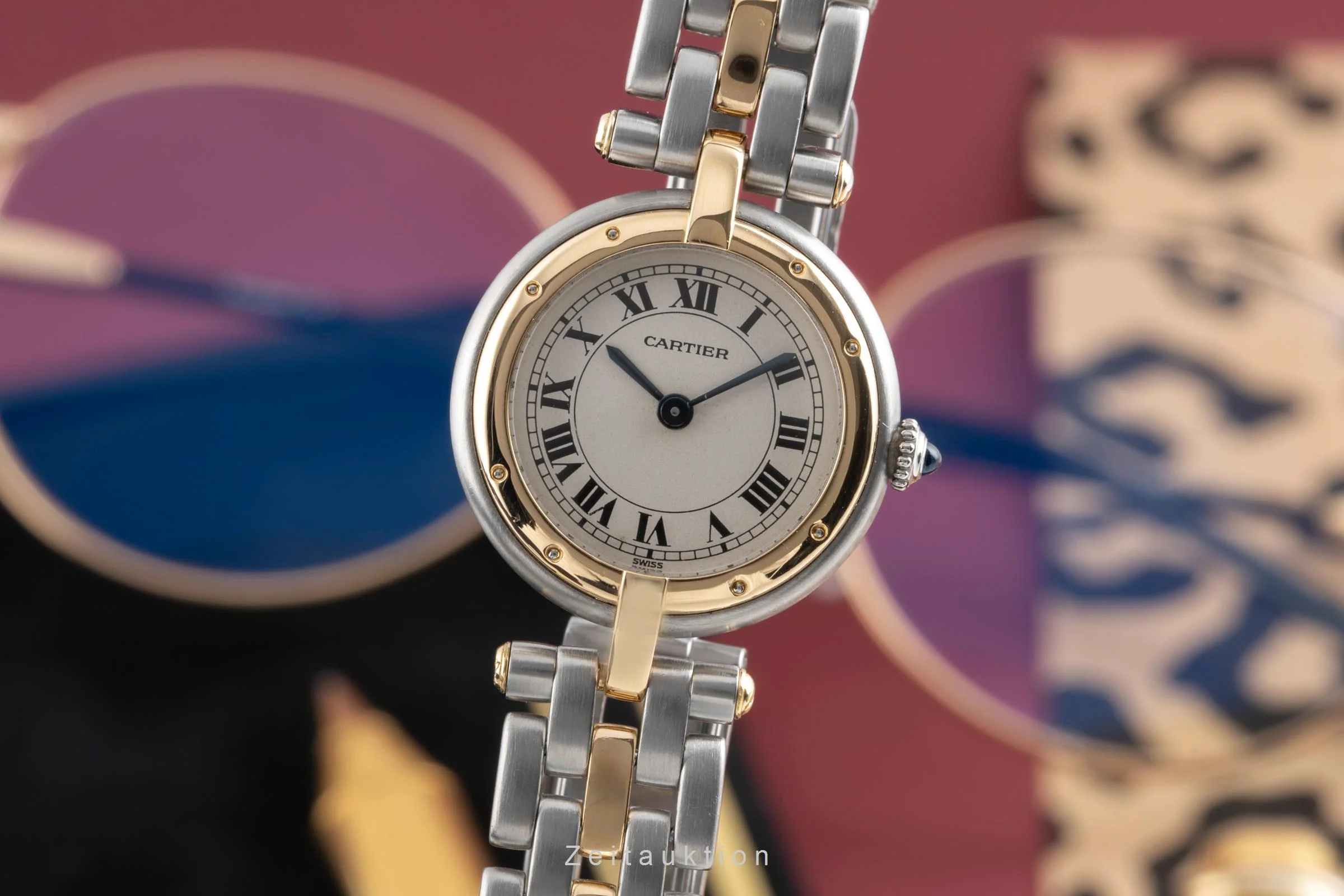 Cartier Panthere steel / gold quartz women's watch 66920  [2504731] - Image 2