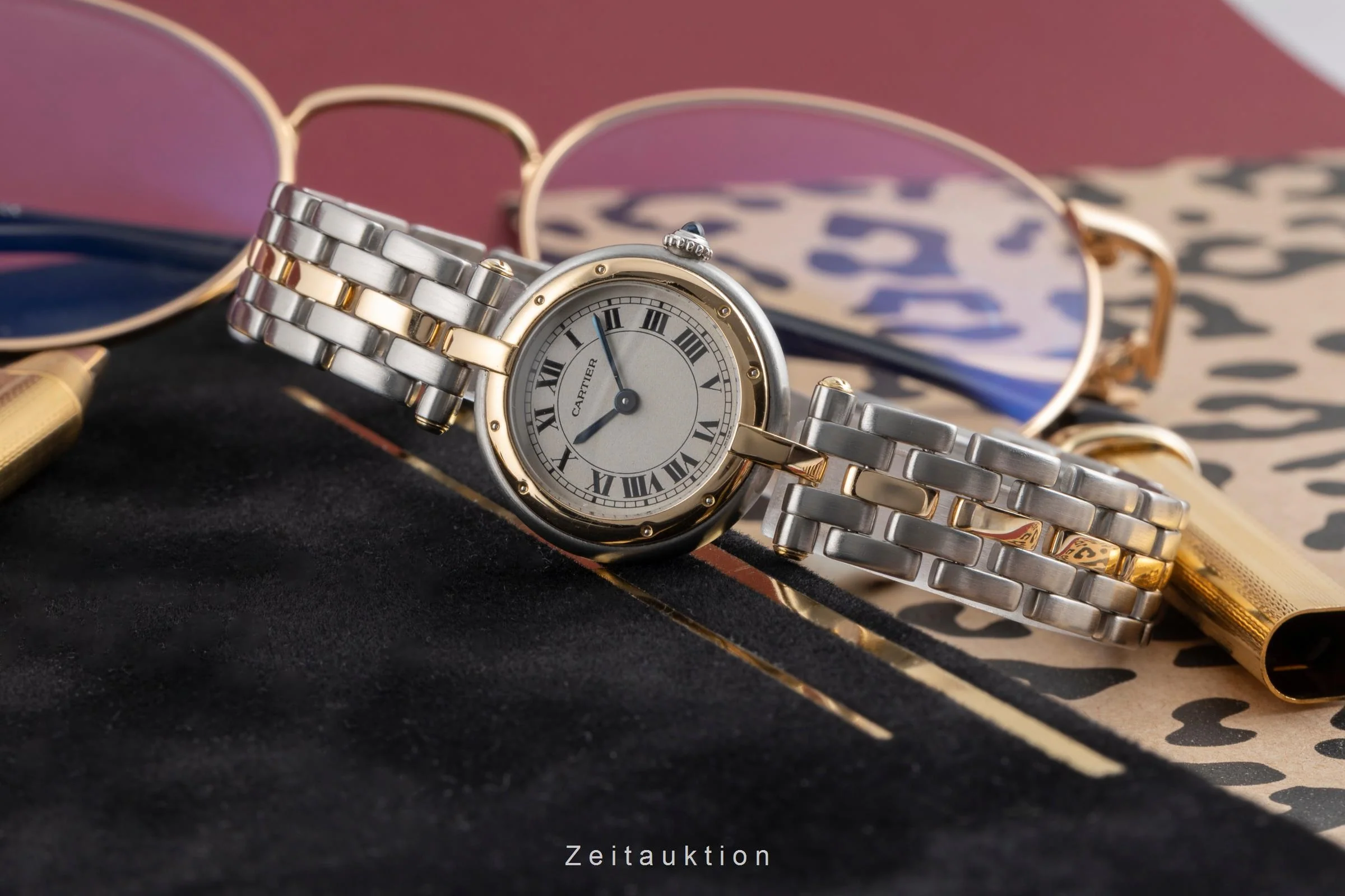 Cartier Panthere steel / gold quartz women's watch 66920  [2504731] - Image 3