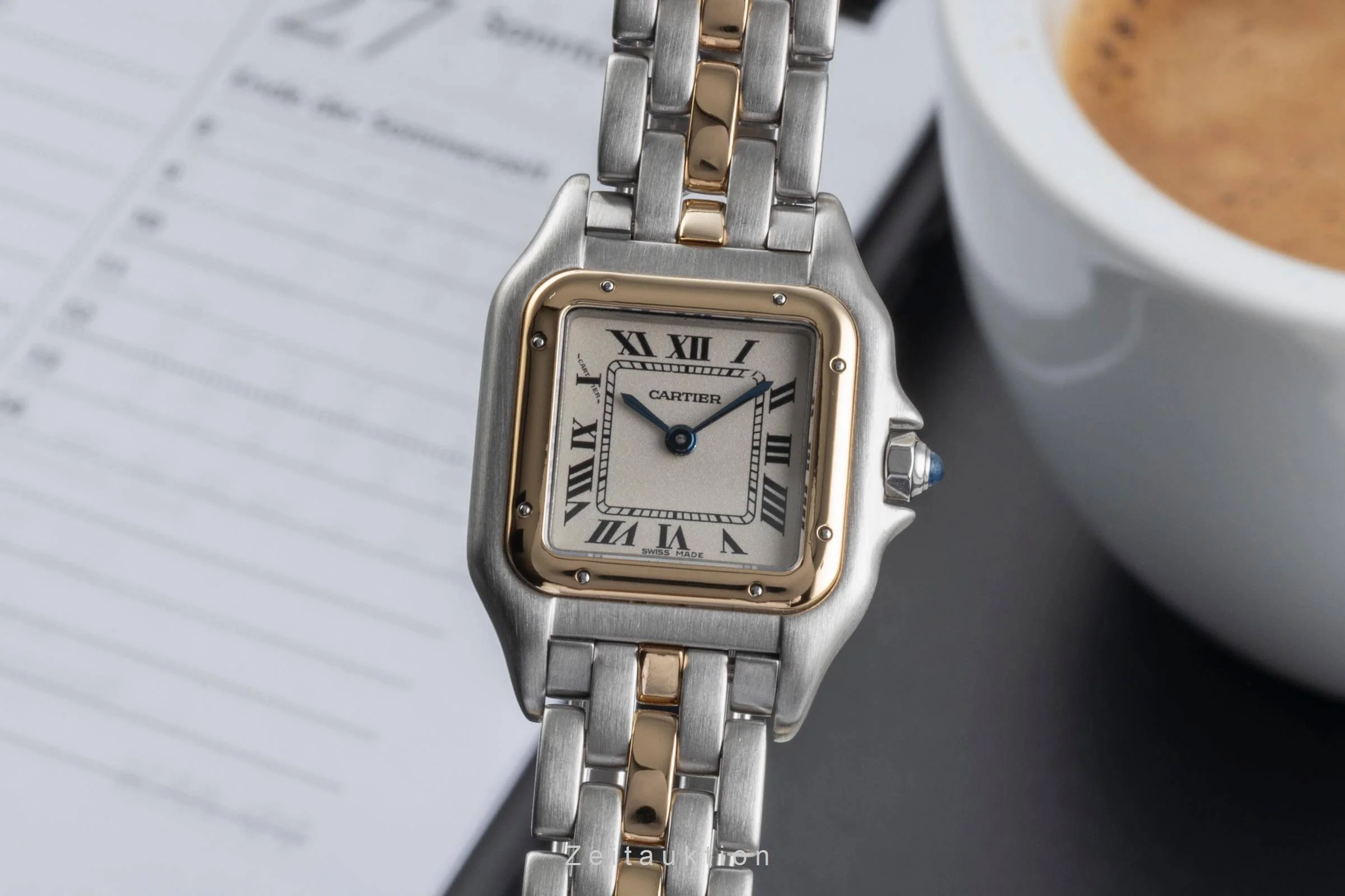 Cartier Panthere steel / gold quartz women's watch 66921 LP: 8950EUR  [2501721] - Image 2