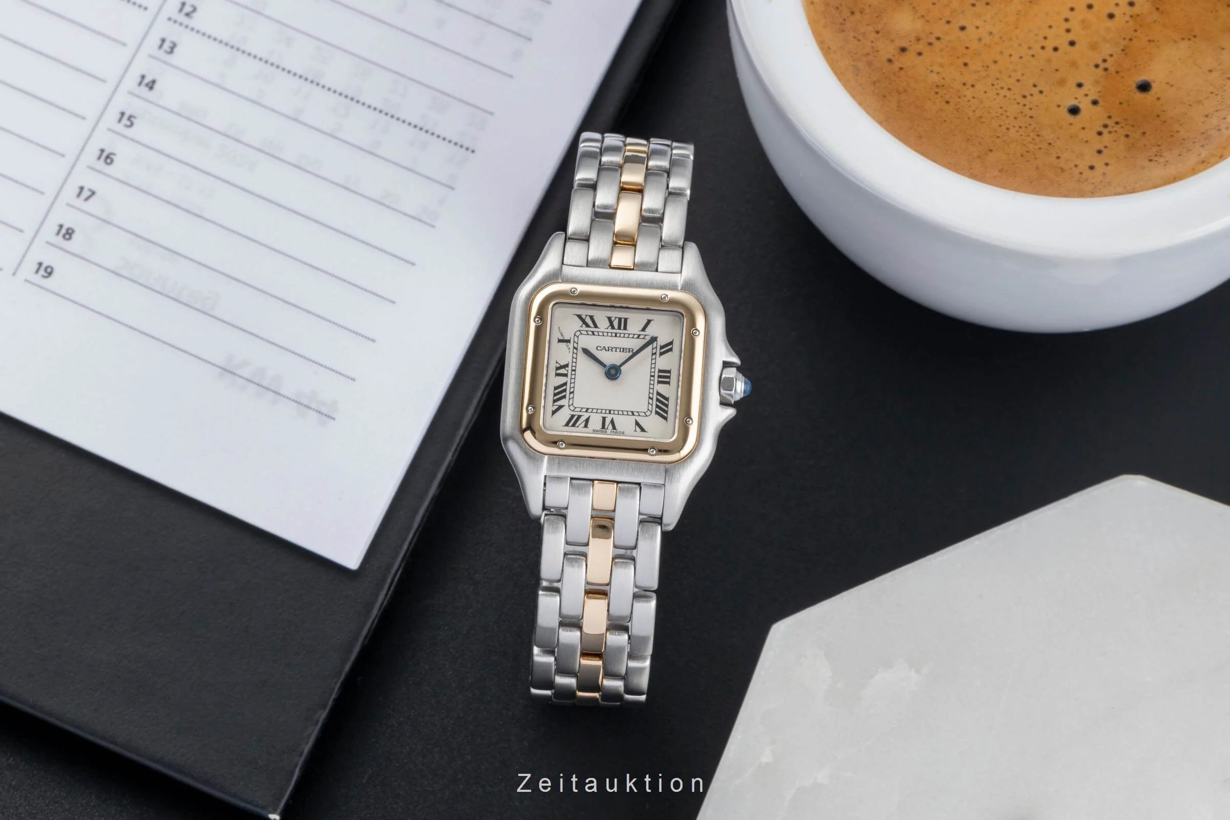 Cartier Panthere steel / gold quartz women's watch 66921 LP: 8950EUR  [2501721] - Image 4