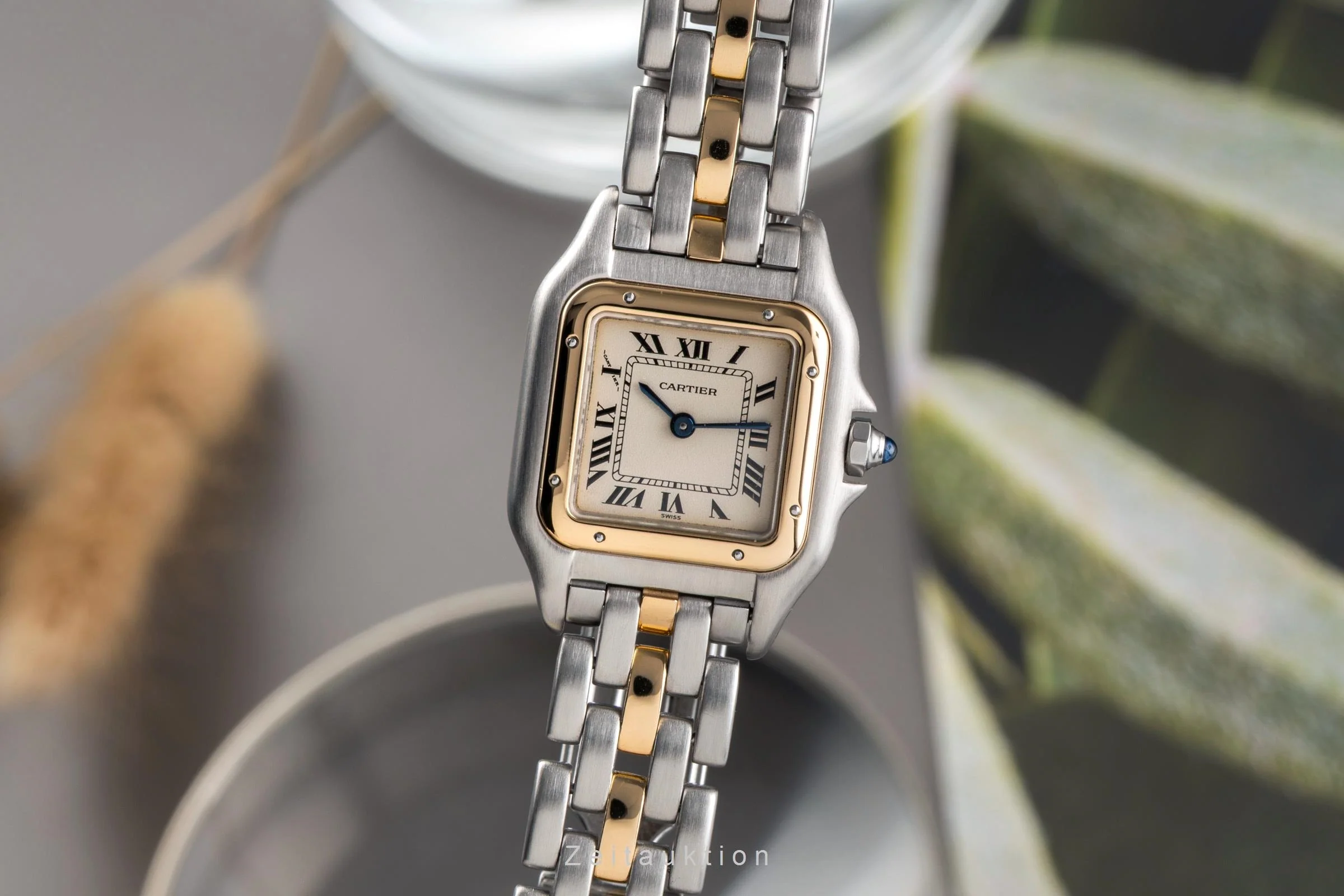 Cartier Panthere steel / gold quartz women's watch 66921 LP: 9500EUR  [2502265] - Image 2
