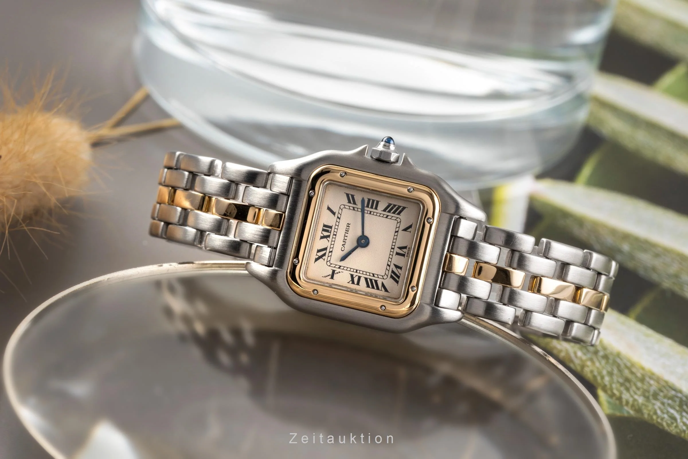 Cartier Panthere steel / gold quartz women's watch 66921 LP: 9500EUR  [2502265] - Image 3