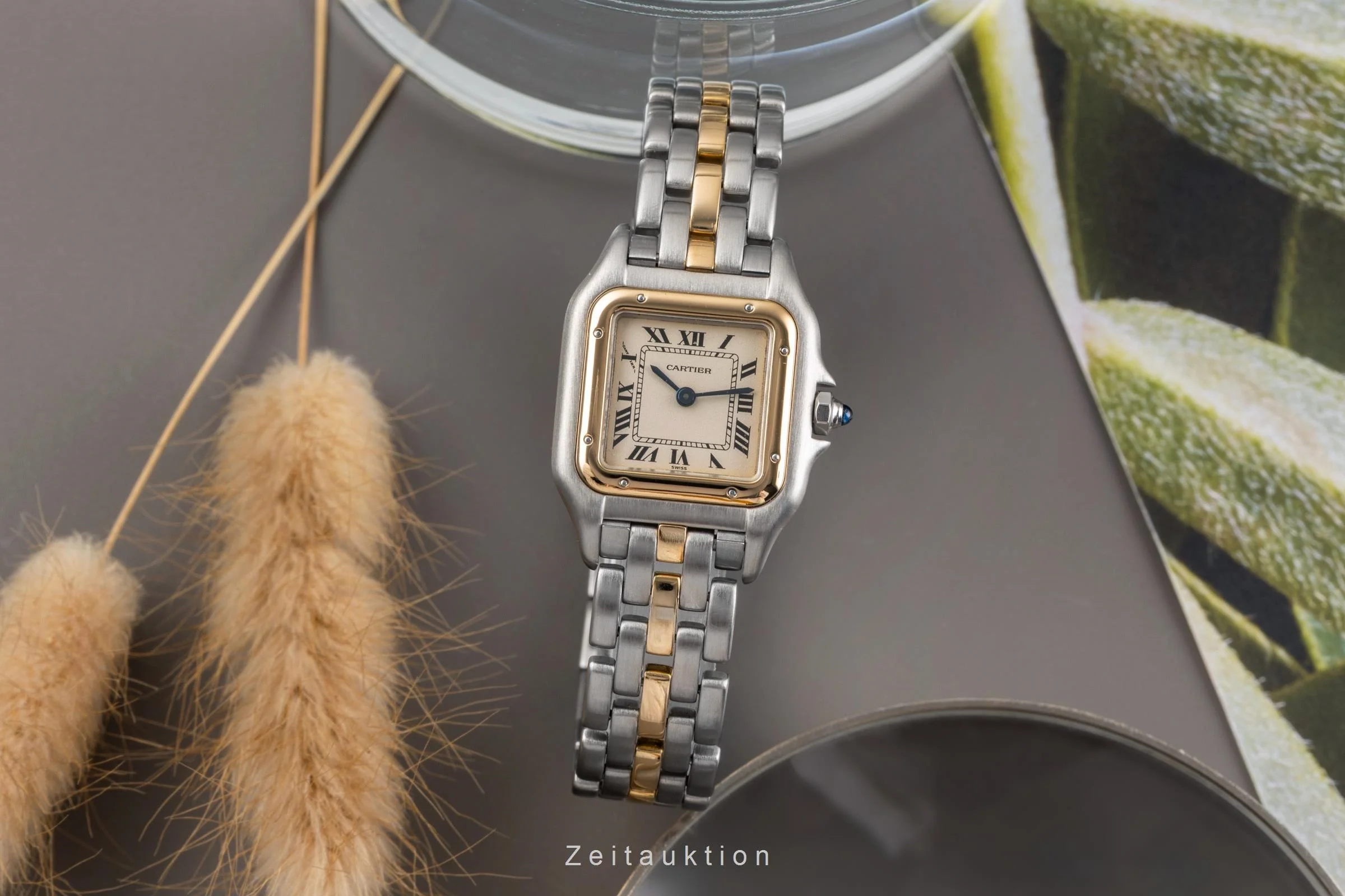 Cartier Panthere steel / gold quartz women's watch 66921 LP: 9500EUR  [2502265] - Image 4