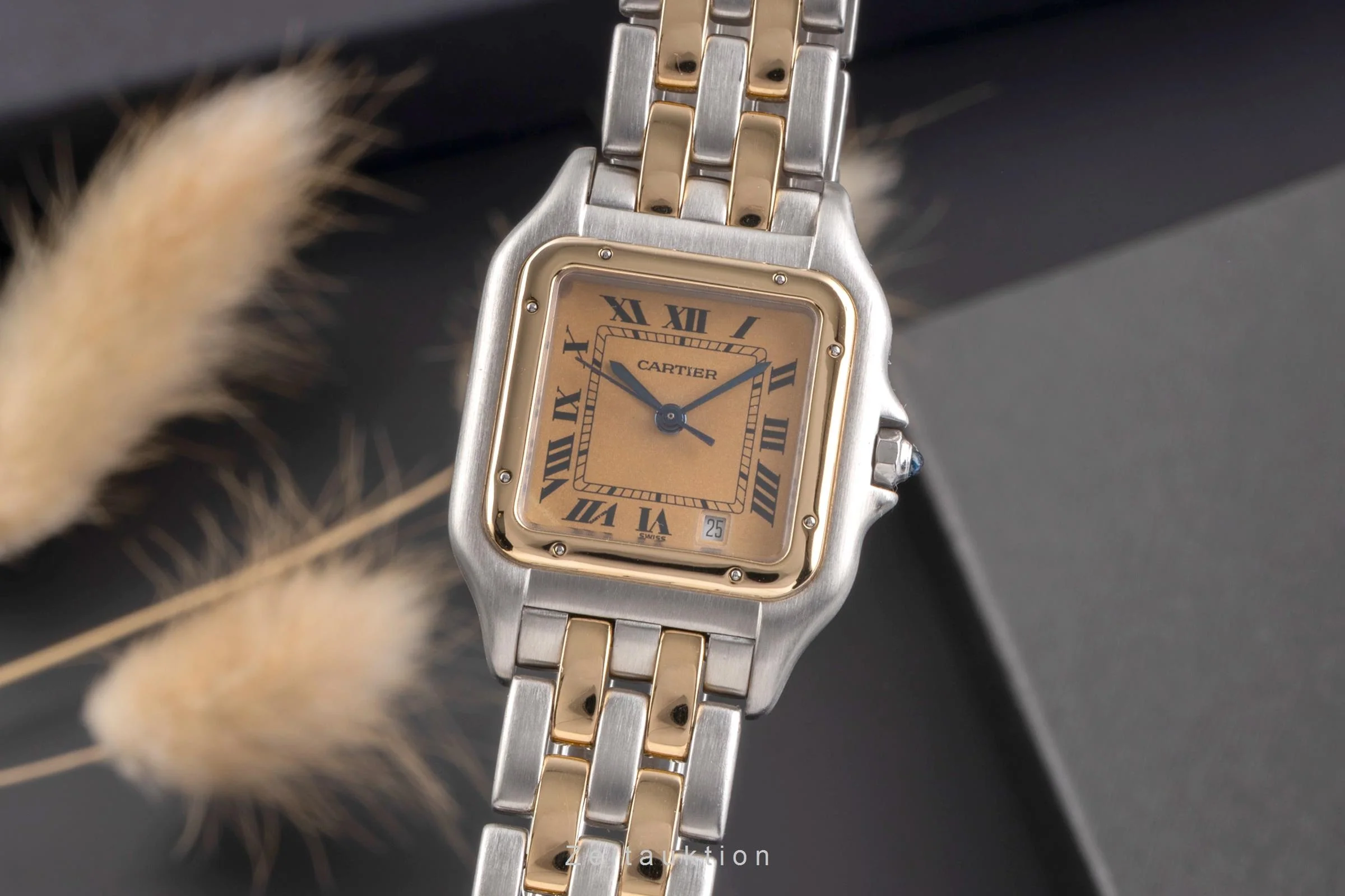 Cartier Panthere steel / gold quartz women's watch 83083242  [2505266] - Image 2