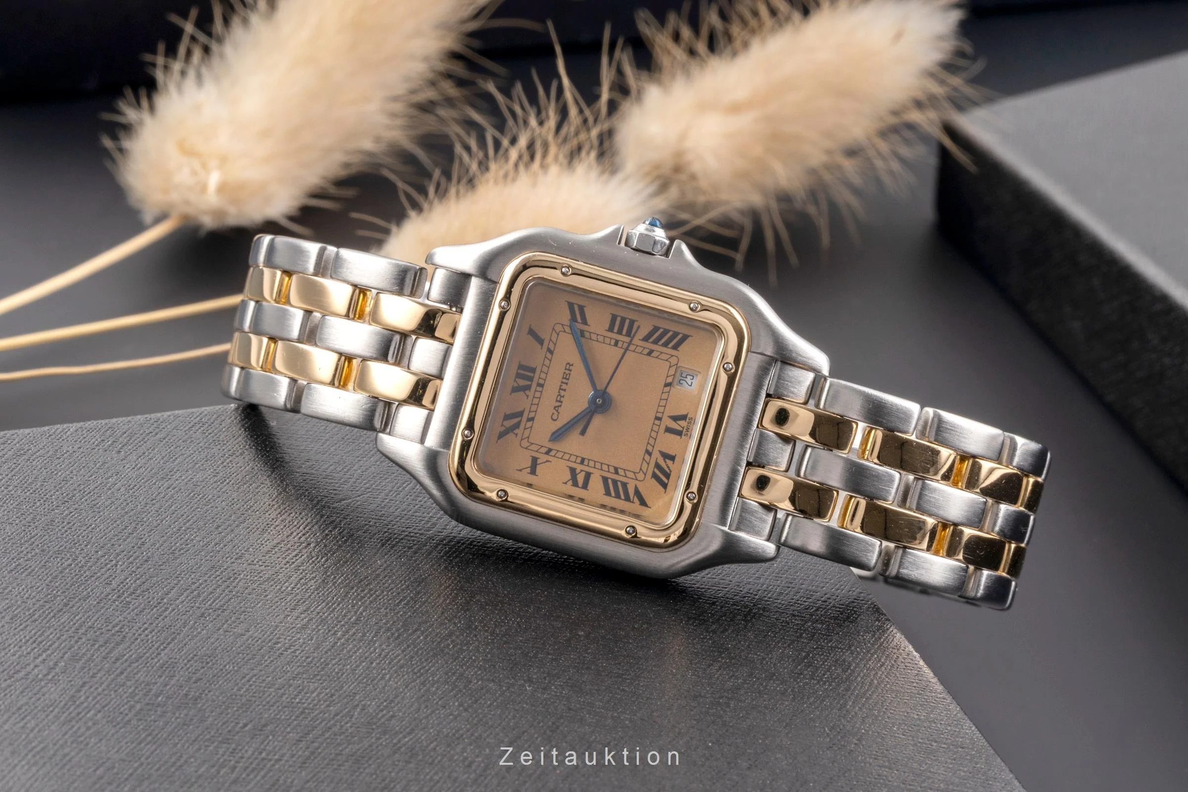 Cartier Panthere steel / gold quartz women's watch 83083242  [2505266] - Image 3