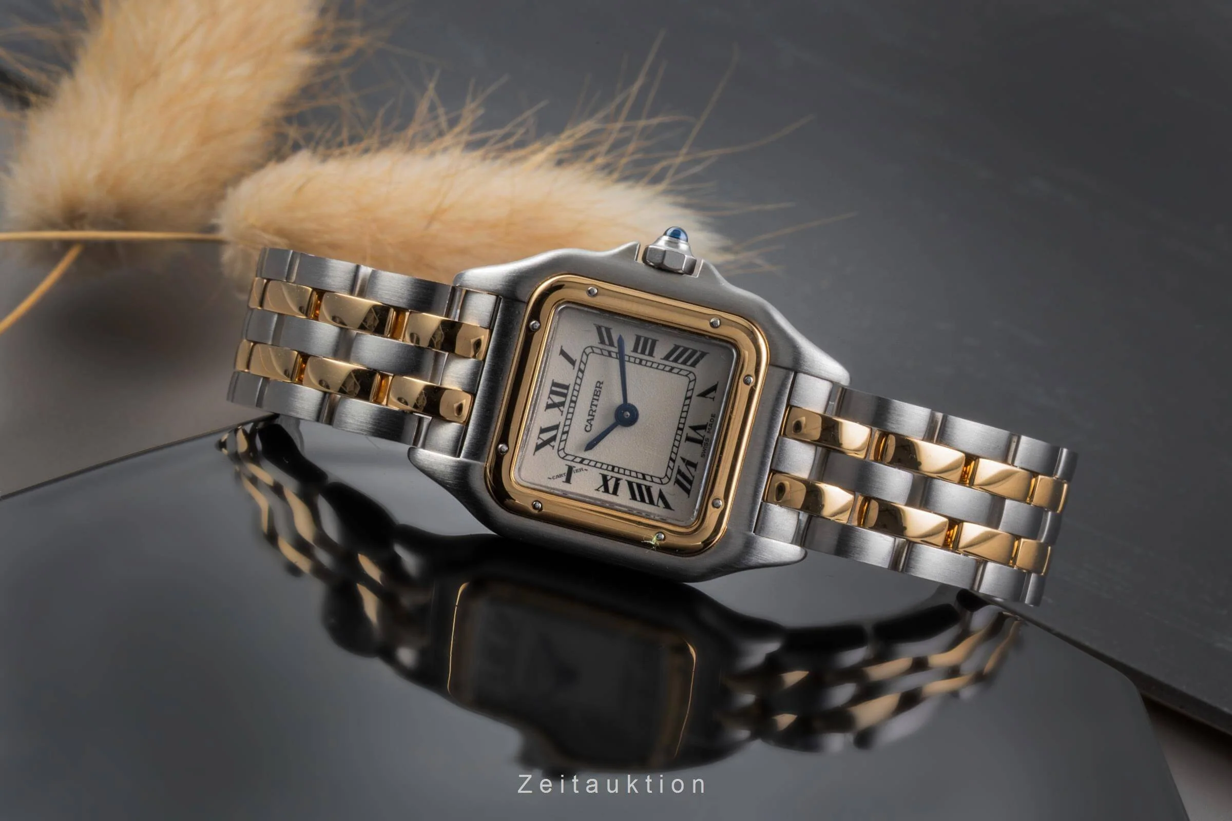 Cartier Panthere steel / gold quartz women's watch 84083242  [2502409] - Image 3