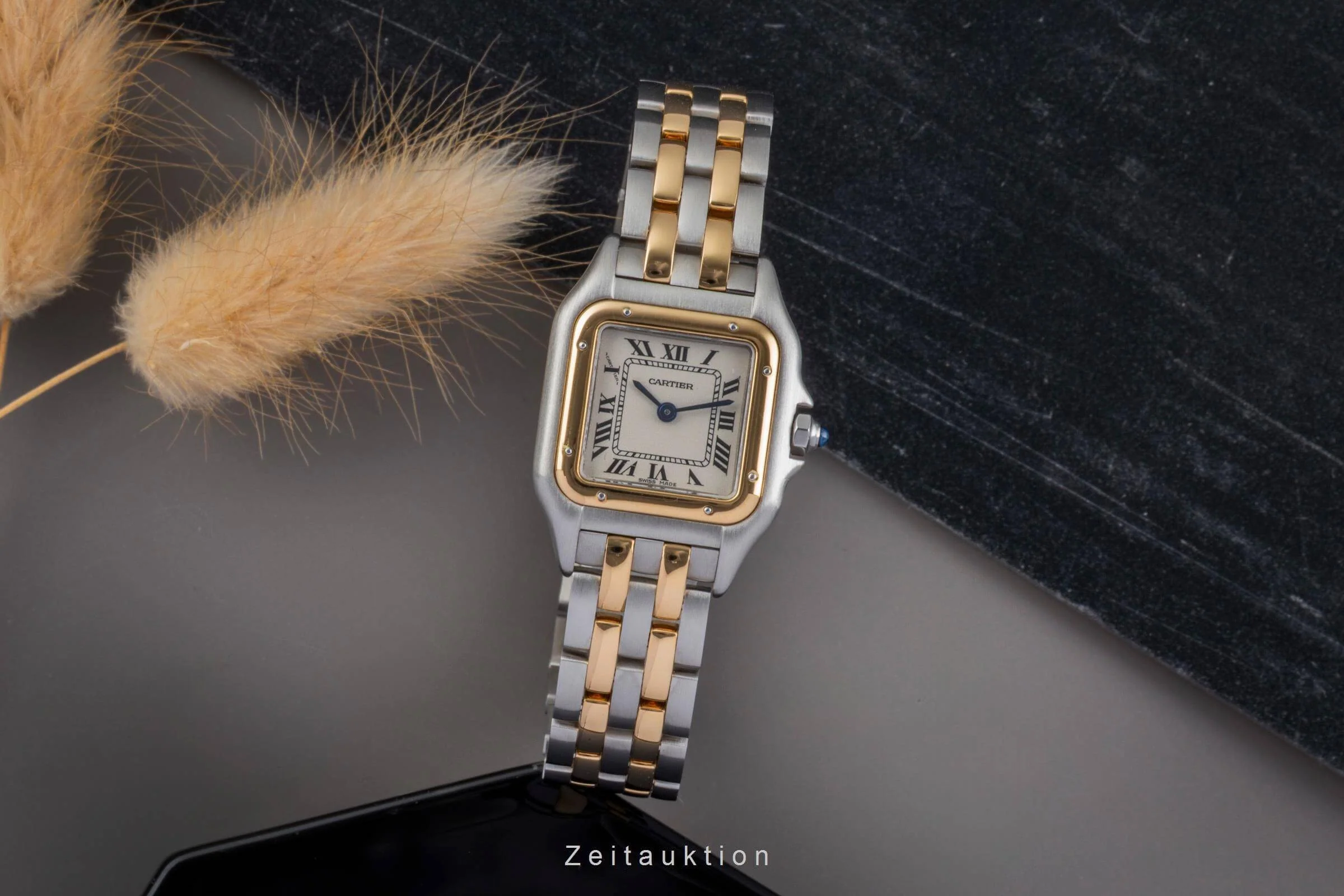 Cartier Panthere steel / gold quartz women's watch 84083242  [2502409] - Image 4