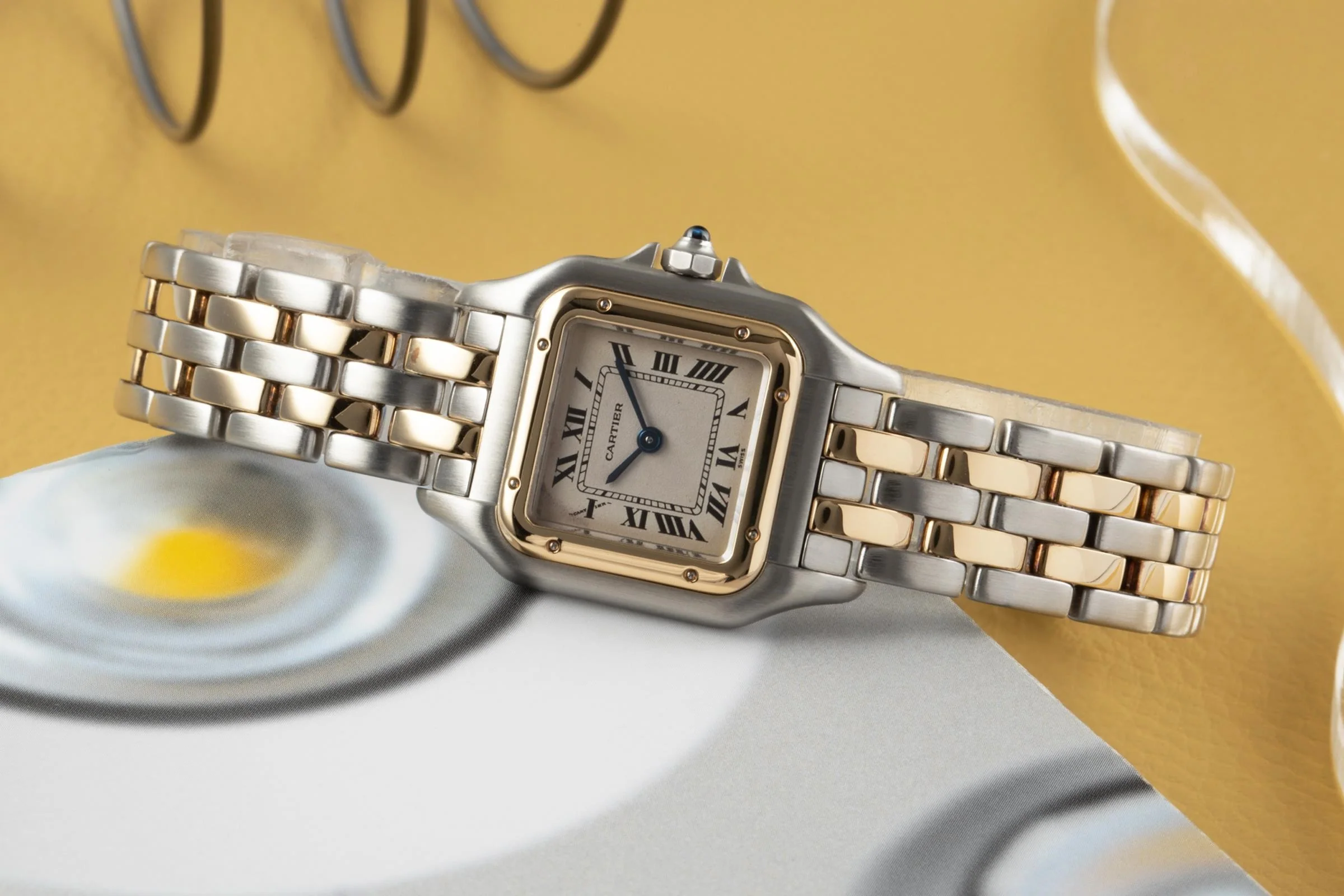 Cartier Panthere steel / gold quartz women's watch W25029B6, 1120 LP: 8950EUR  [2303816] - Image 2