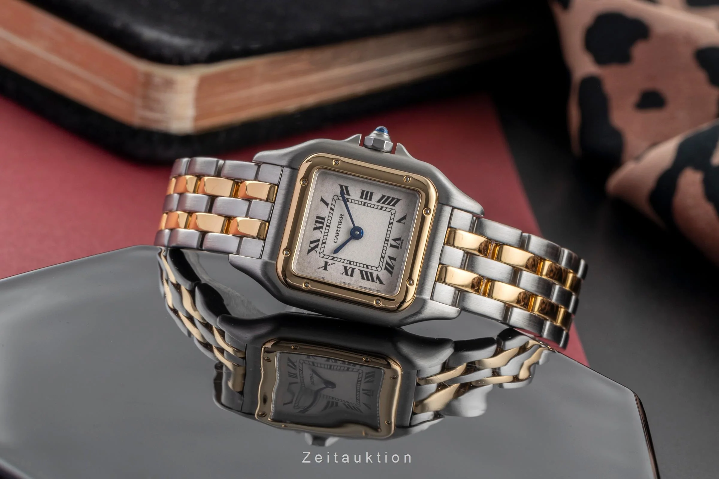 Cartier Panthere steel / gold quartz women's watch W25029B6, 1120  [2504119] - Image 3