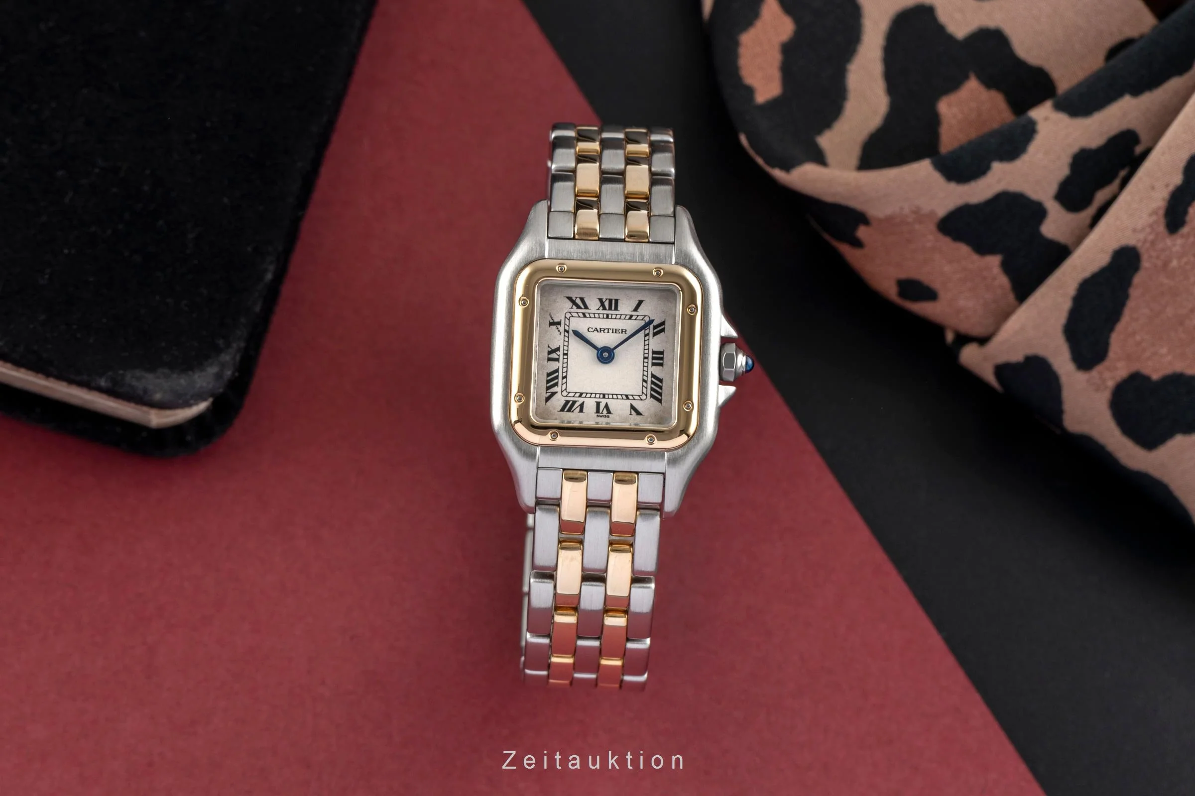 Cartier Panthere steel / gold quartz women's watch W25029B6, 1120  [2504119] - Image 4